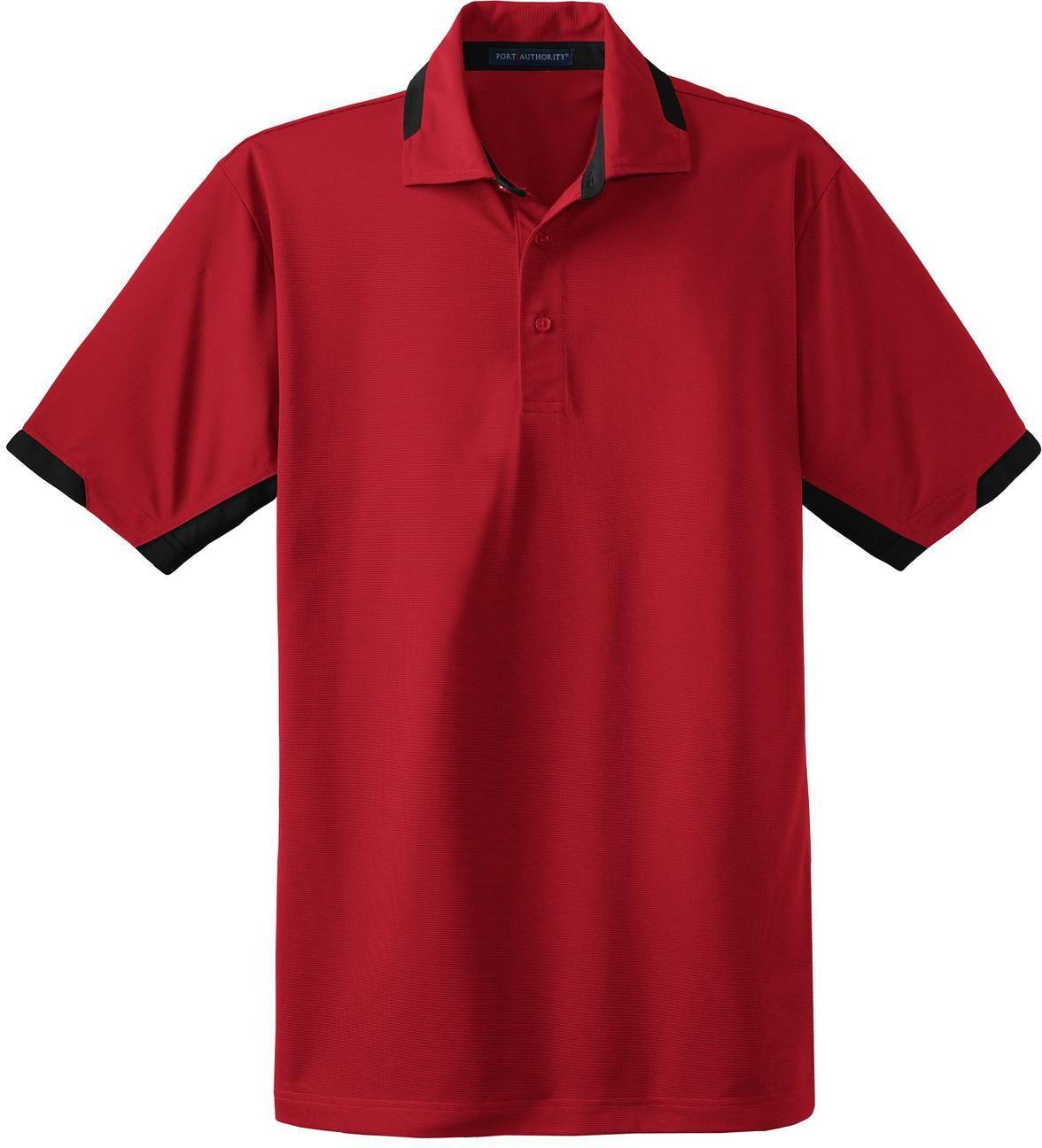 Port Authority Dry Zone Colorblock Ottoman Polo