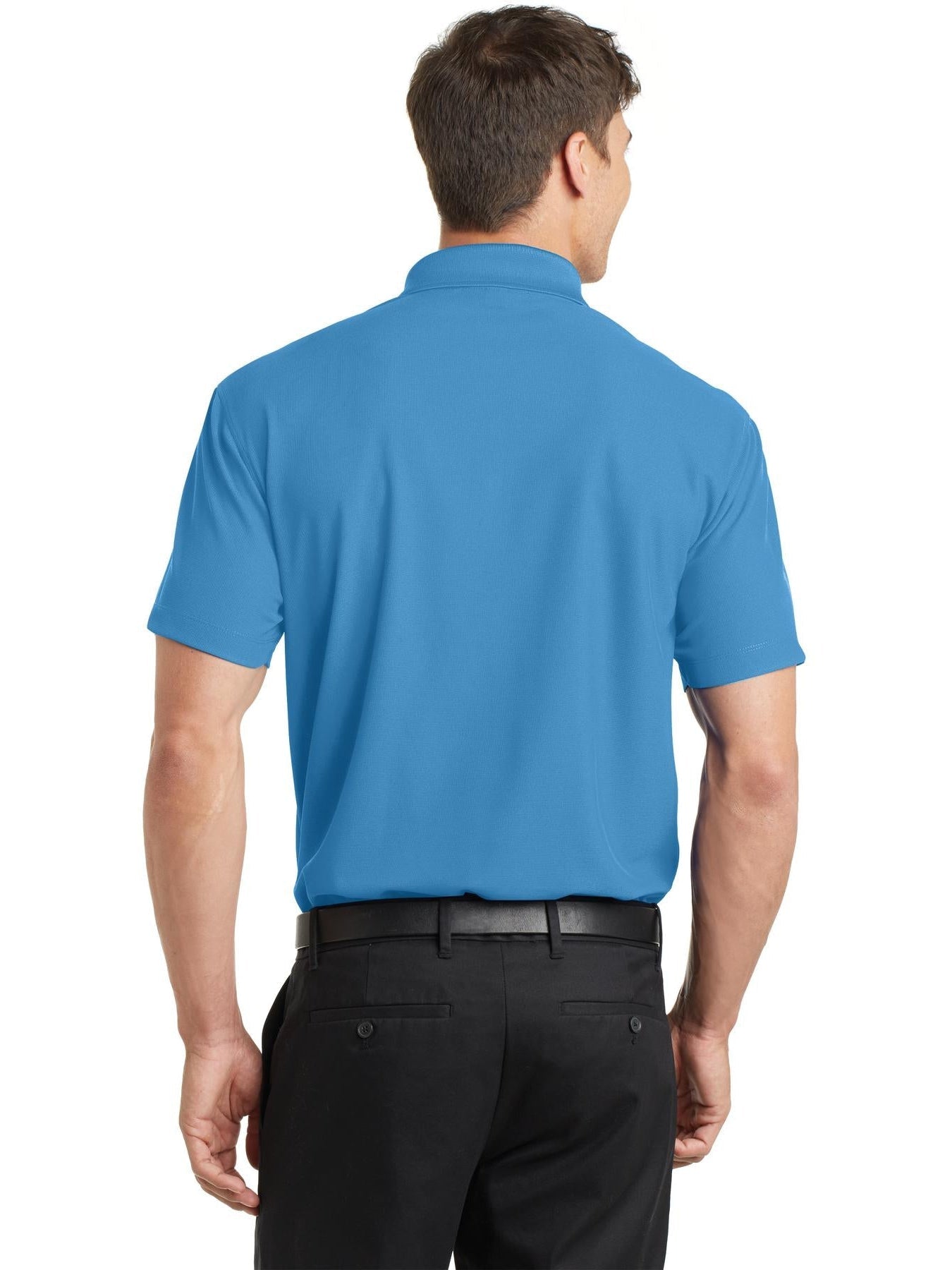 no-logo Port Authority Dry Zone Grid Polo-Regular-Port Authority-Thread Logic