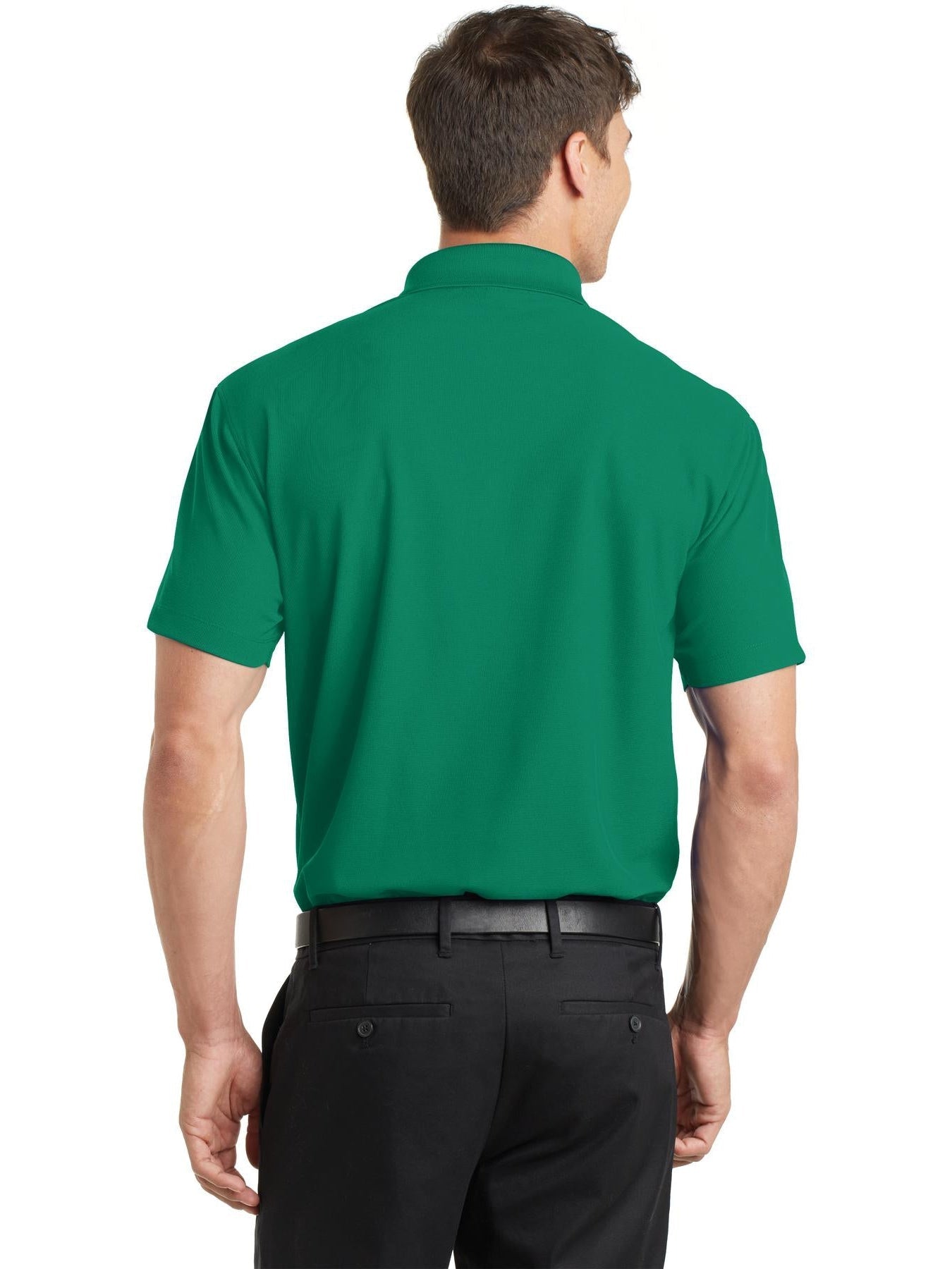 no-logo Port Authority Dry Zone Grid Polo-Regular-Port Authority-Thread Logic