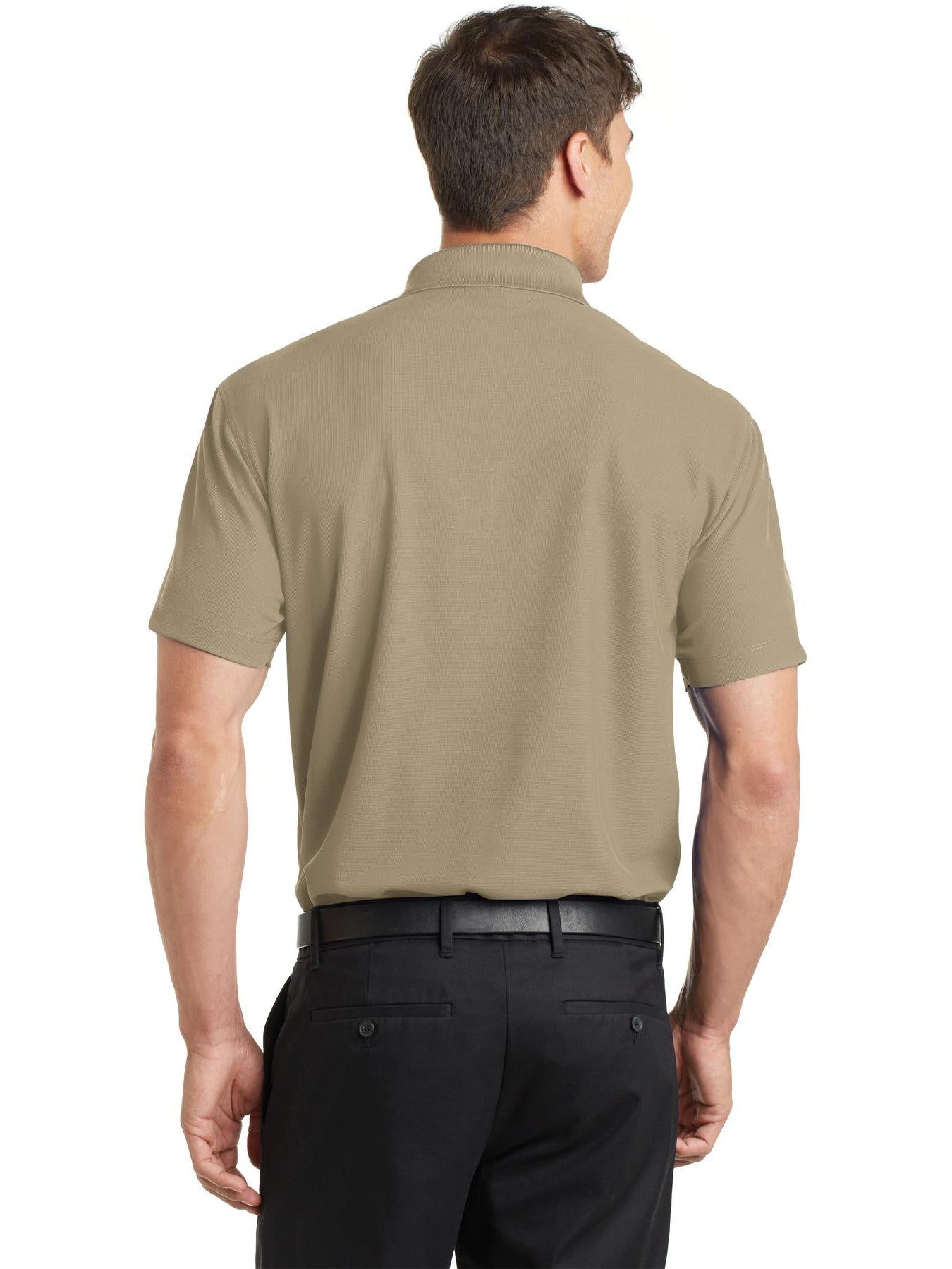 no-logo Port Authority Dry Zone Grid Polo-Regular-Port Authority-Thread Logic