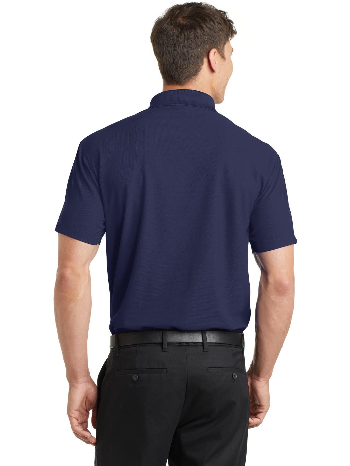 no-logo Port Authority Dry Zone Grid Polo-Regular-Port Authority-Thread Logic