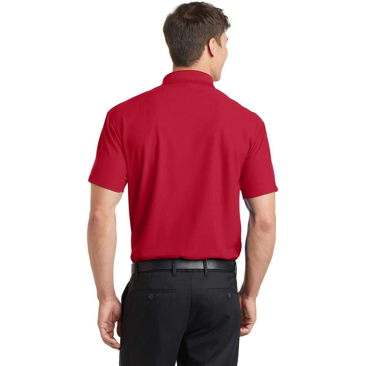 no-logo Port Authority Dry Zone Grid Polo-Regular-Port Authority-Thread Logic