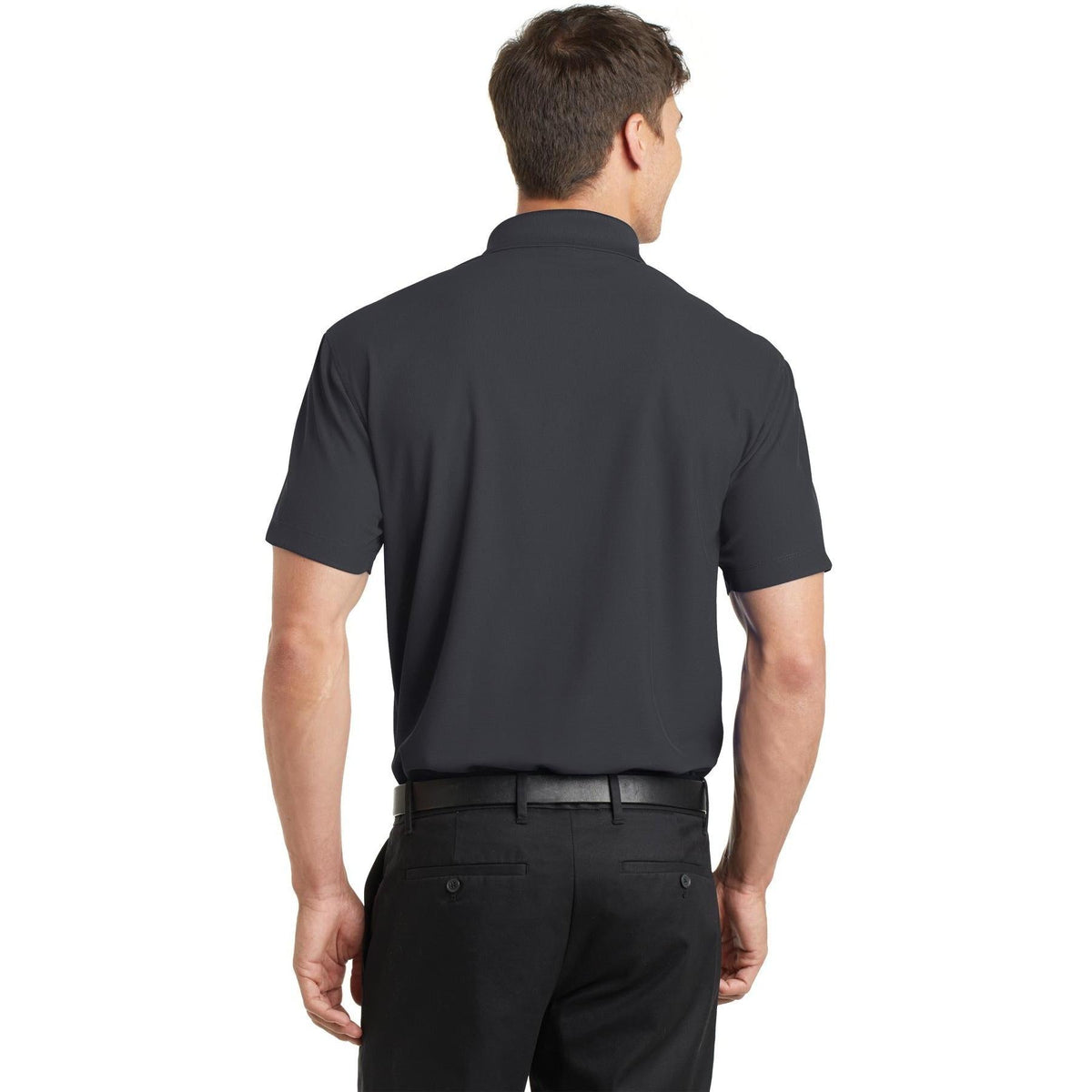 no-logo Port Authority Dry Zone Grid Polo-Regular-Port Authority-Thread Logic