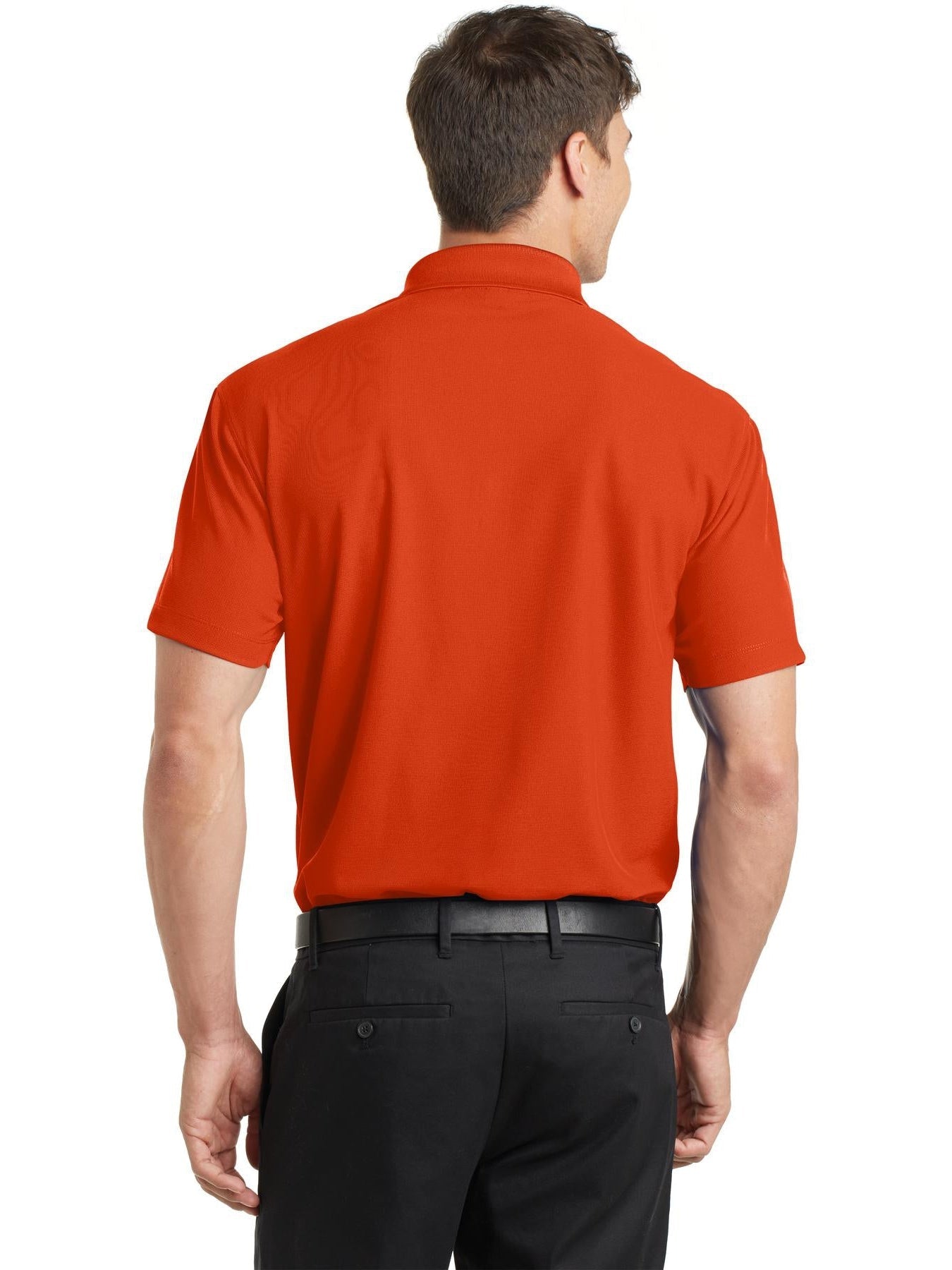 no-logo Port Authority Dry Zone Grid Polo-Regular-Port Authority-Thread Logic