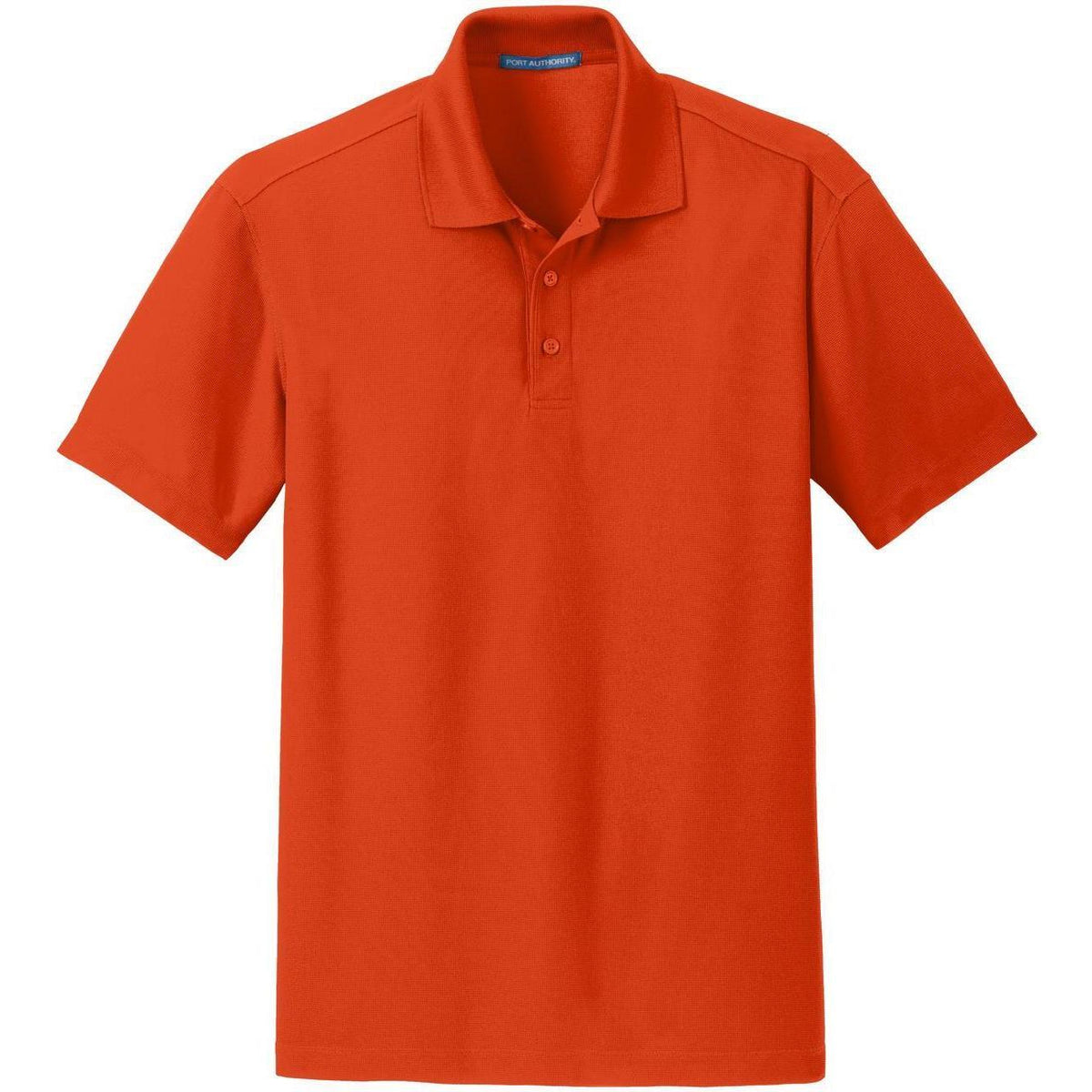 no-logo Port Authority Dry Zone Grid Polo-Regular-Port Authority-Autumn Orange-S-Thread Logic