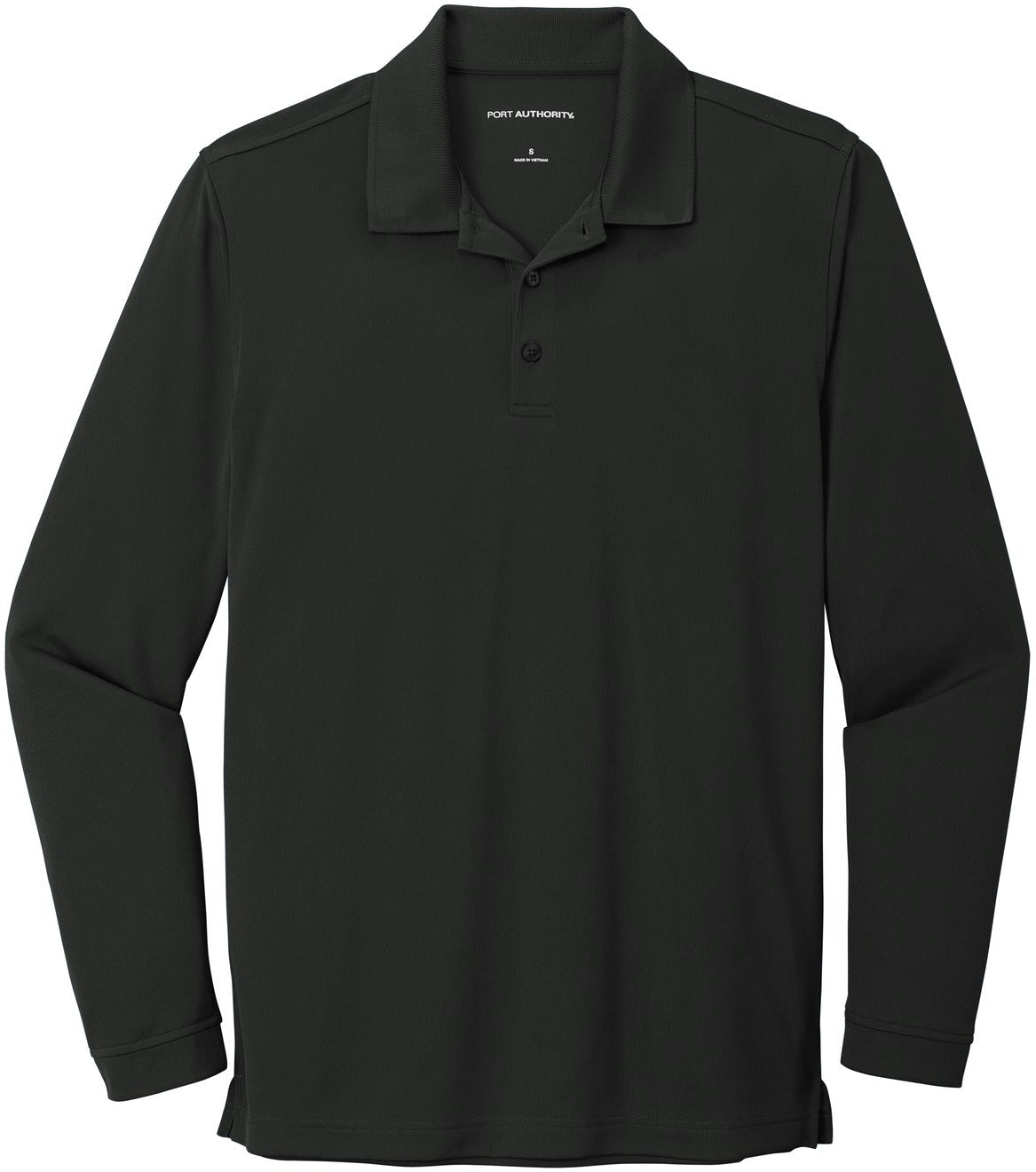 Port Authority Dry Zone UV Micro-Mesh Long Sleeve Polo