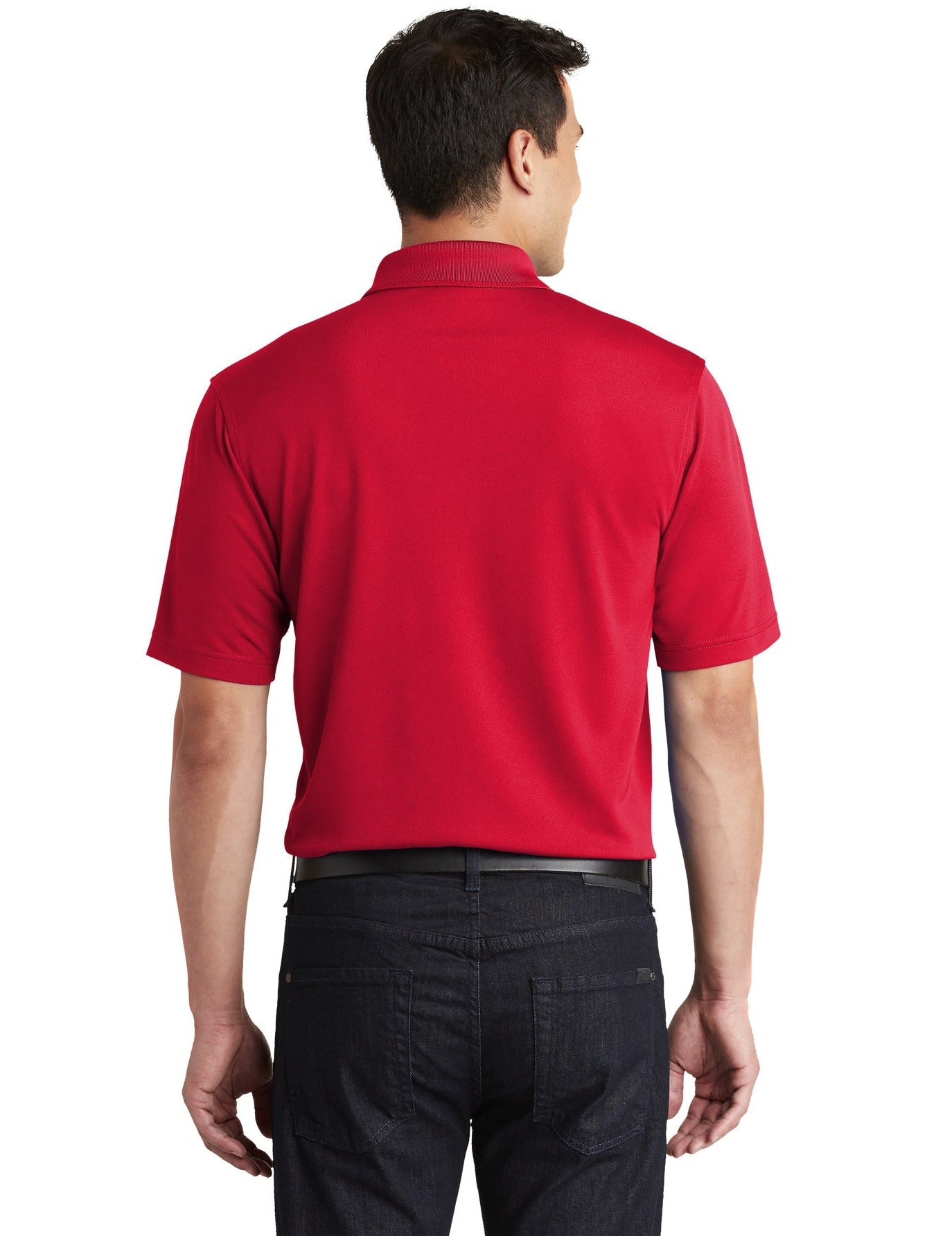 no-logo Port Authority Dry Zone UV Micro-Mesh Pocket Polo-Regular-Port Authority-Thread Logic