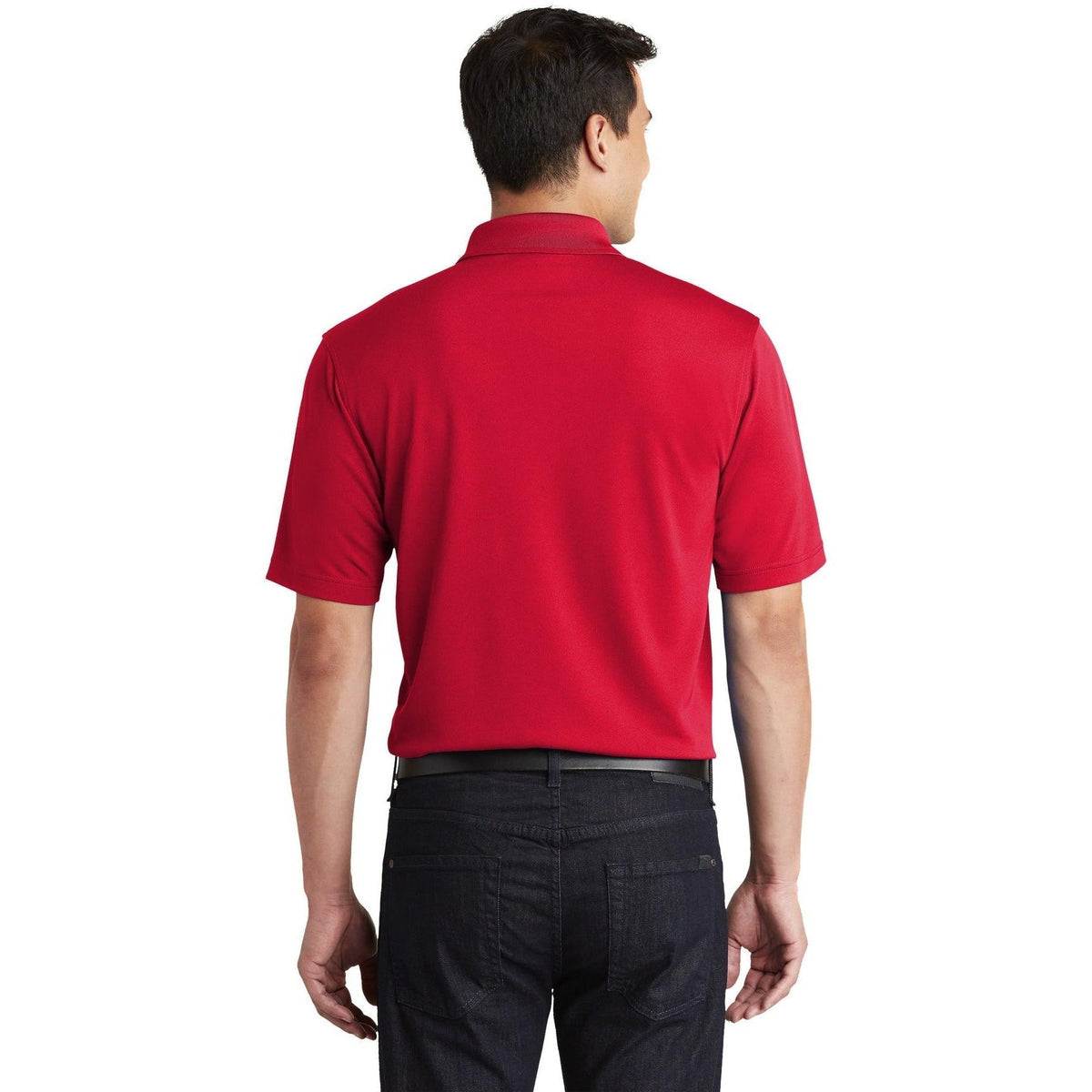 no-logo Port Authority Dry Zone UV Micro-Mesh Pocket Polo-Regular-Port Authority-Thread Logic