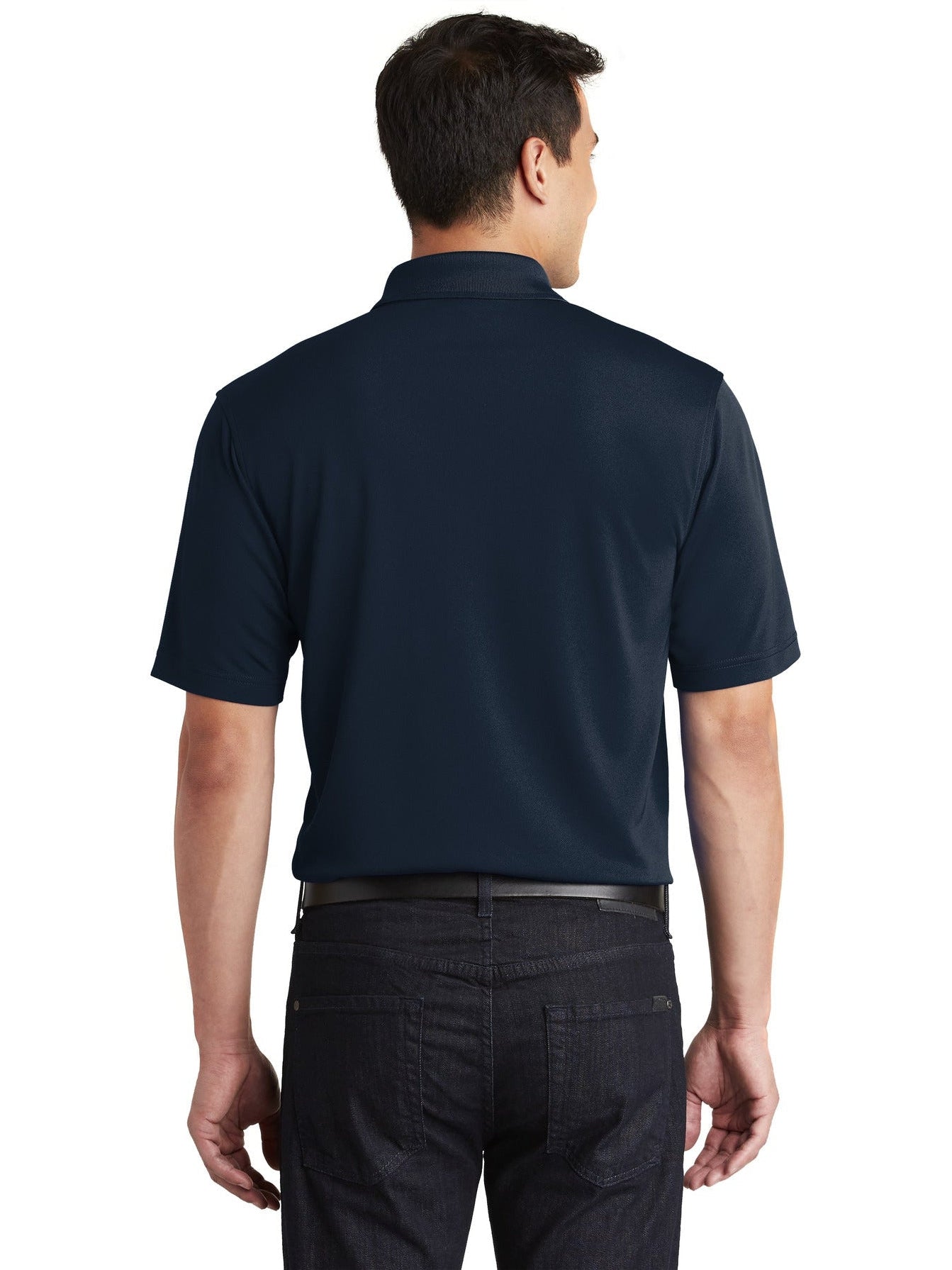 no-logo Port Authority Dry Zone UV Micro-Mesh Pocket Polo-Regular-Port Authority-Thread Logic