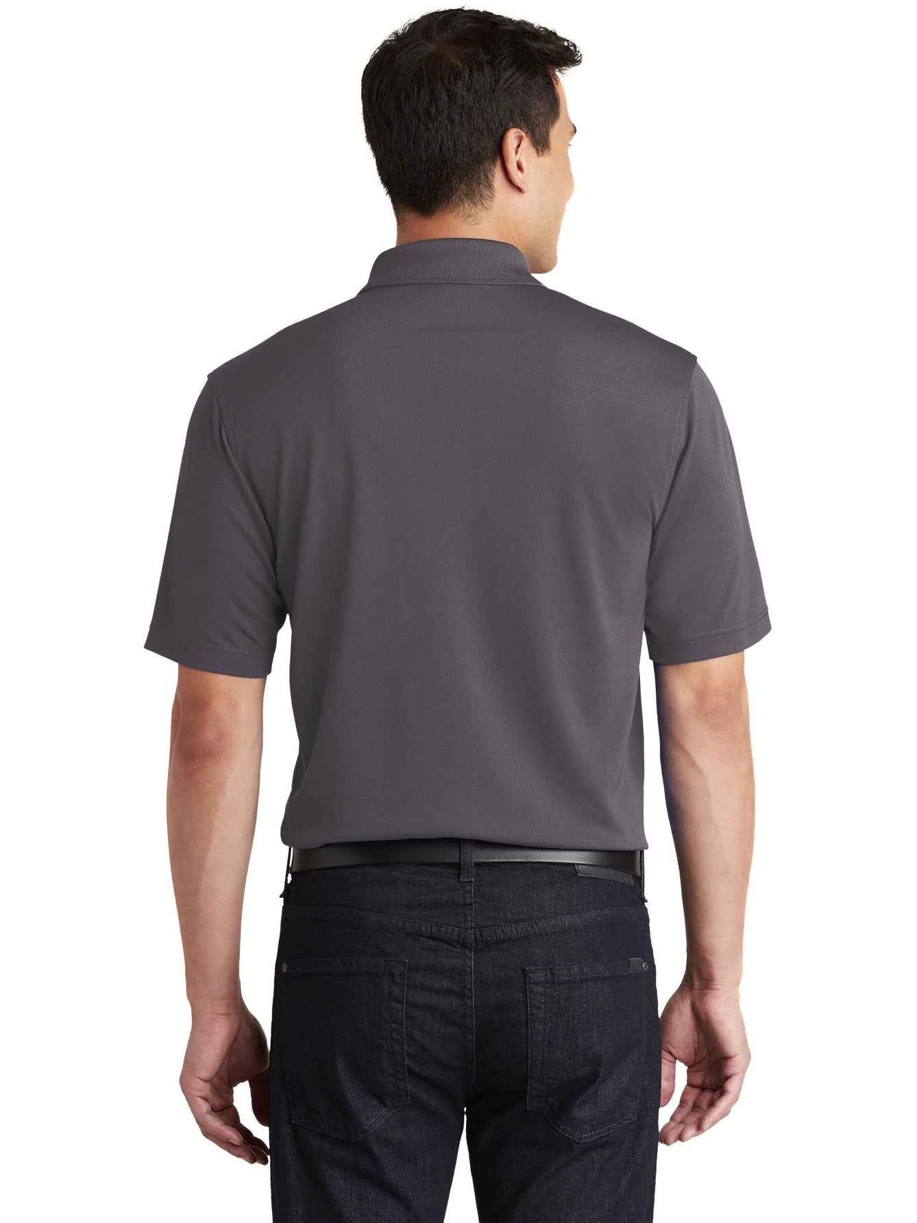 no-logo Port Authority Dry Zone UV Micro-Mesh Pocket Polo-Regular-Port Authority-Thread Logic