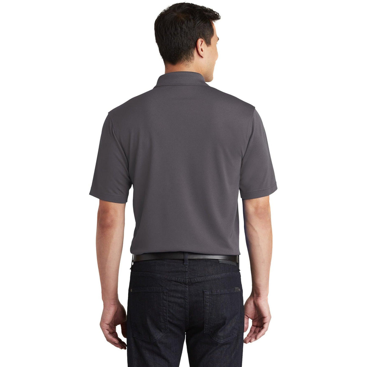 no-logo Port Authority Dry Zone UV Micro-Mesh Pocket Polo-Regular-Port Authority-Thread Logic