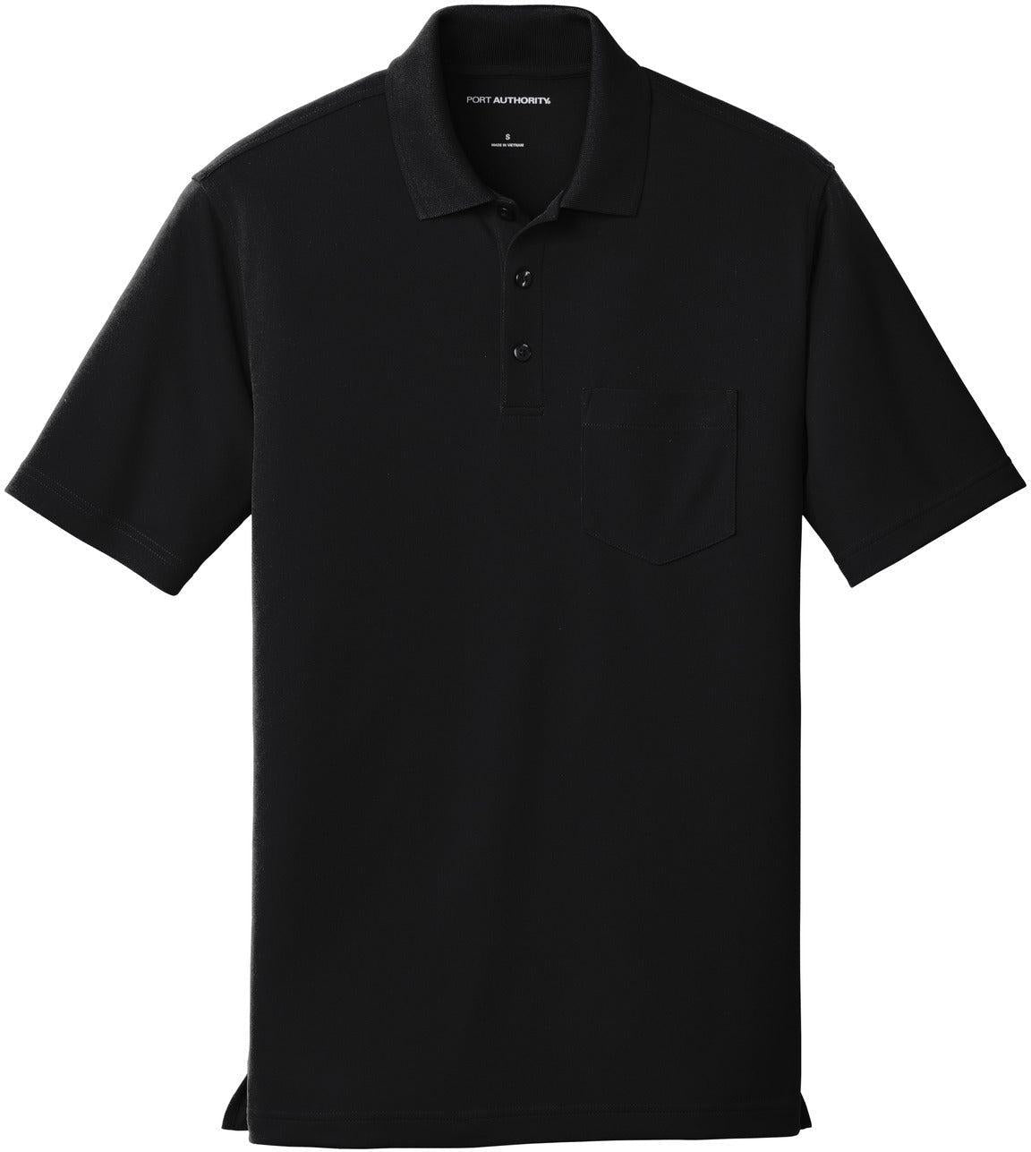 Port Authority Dry Zone UV Micro-Mesh Pocket Polo