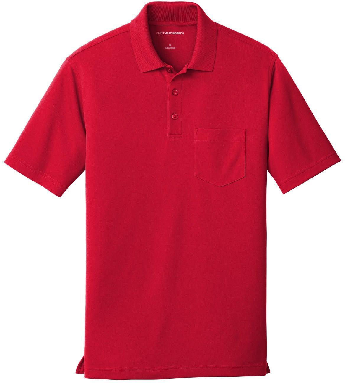 OUTLET-Port Authority Dry Zone UV Micro-Mesh Pocket Polo