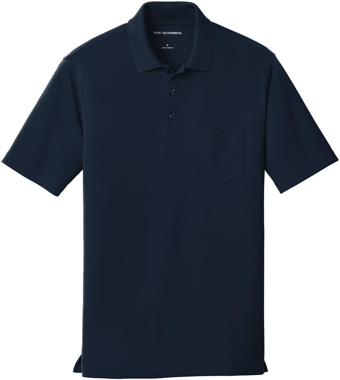 Port Authority Dry Zone UV Micro-Mesh Pocket Polo
