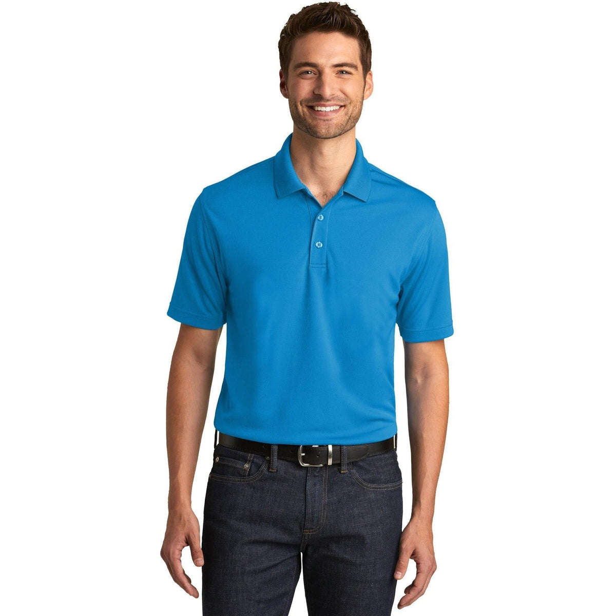no-logo Port Authority Dry Zone UV Micro-Mesh Polo-Regular-Port Authority-Thread Logic