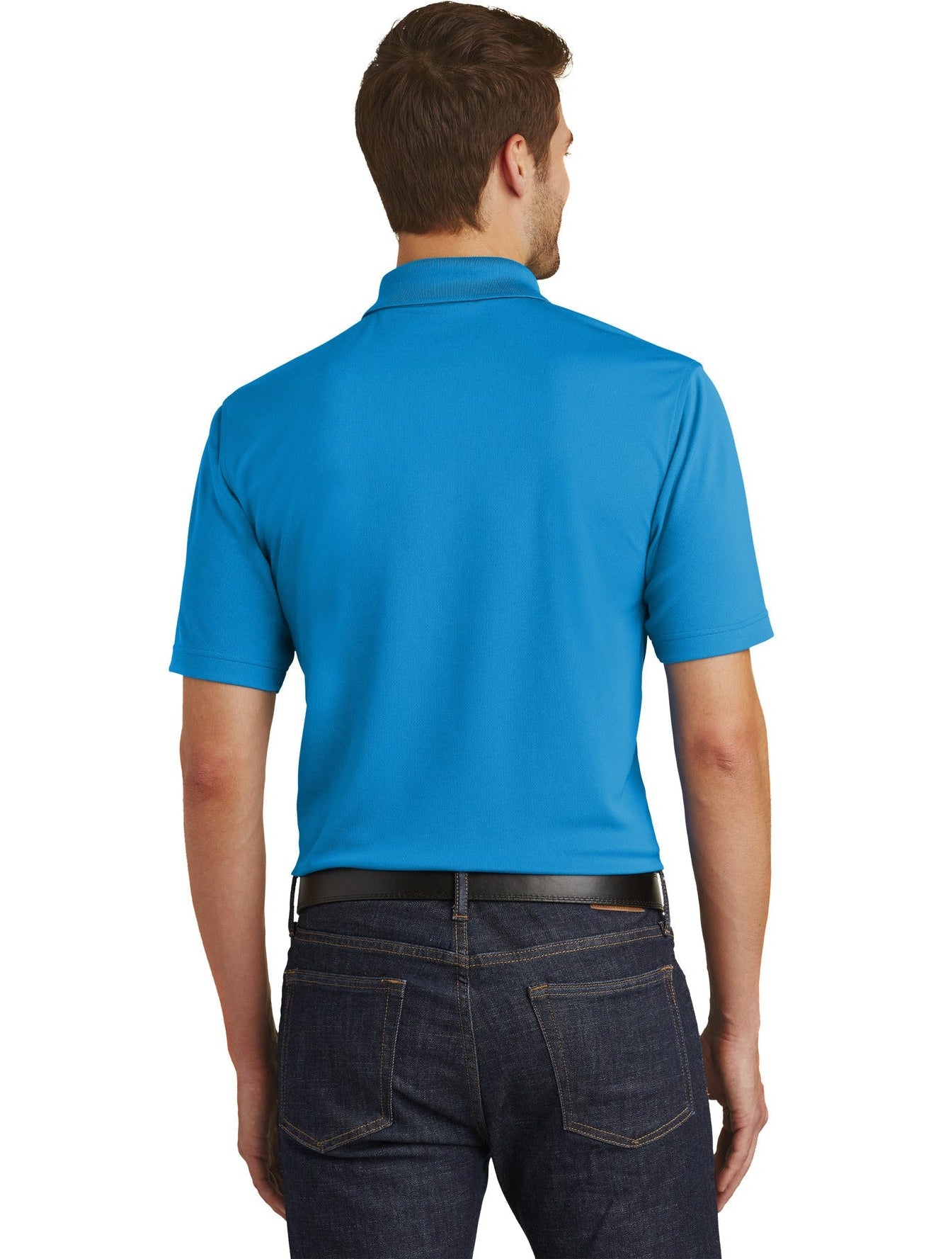 no-logo Port Authority Dry Zone UV Micro-Mesh Polo-Regular-Port Authority-Thread Logic