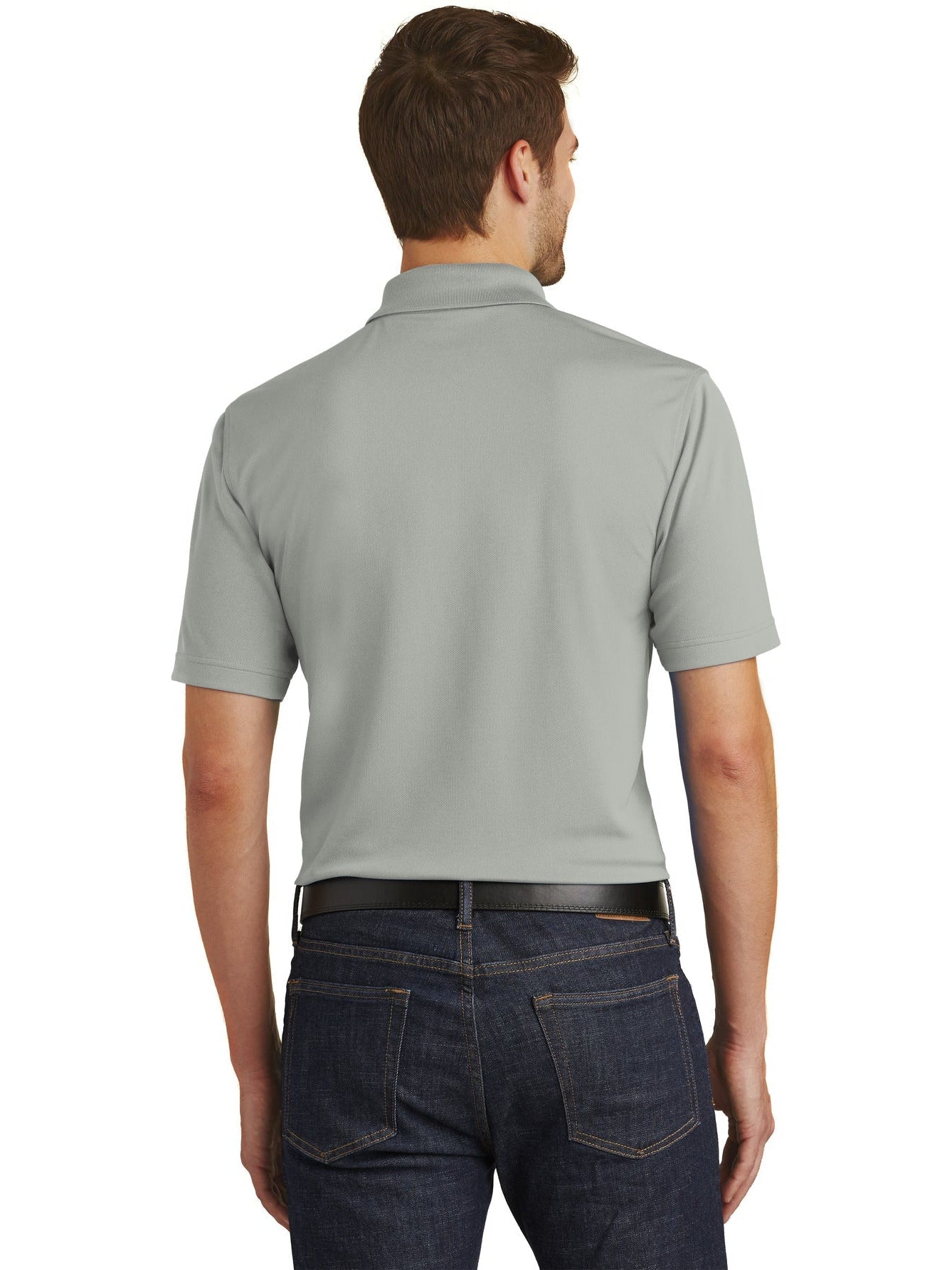 no-logo Port Authority Dry Zone UV Micro-Mesh Polo-Regular-Port Authority-Thread Logic