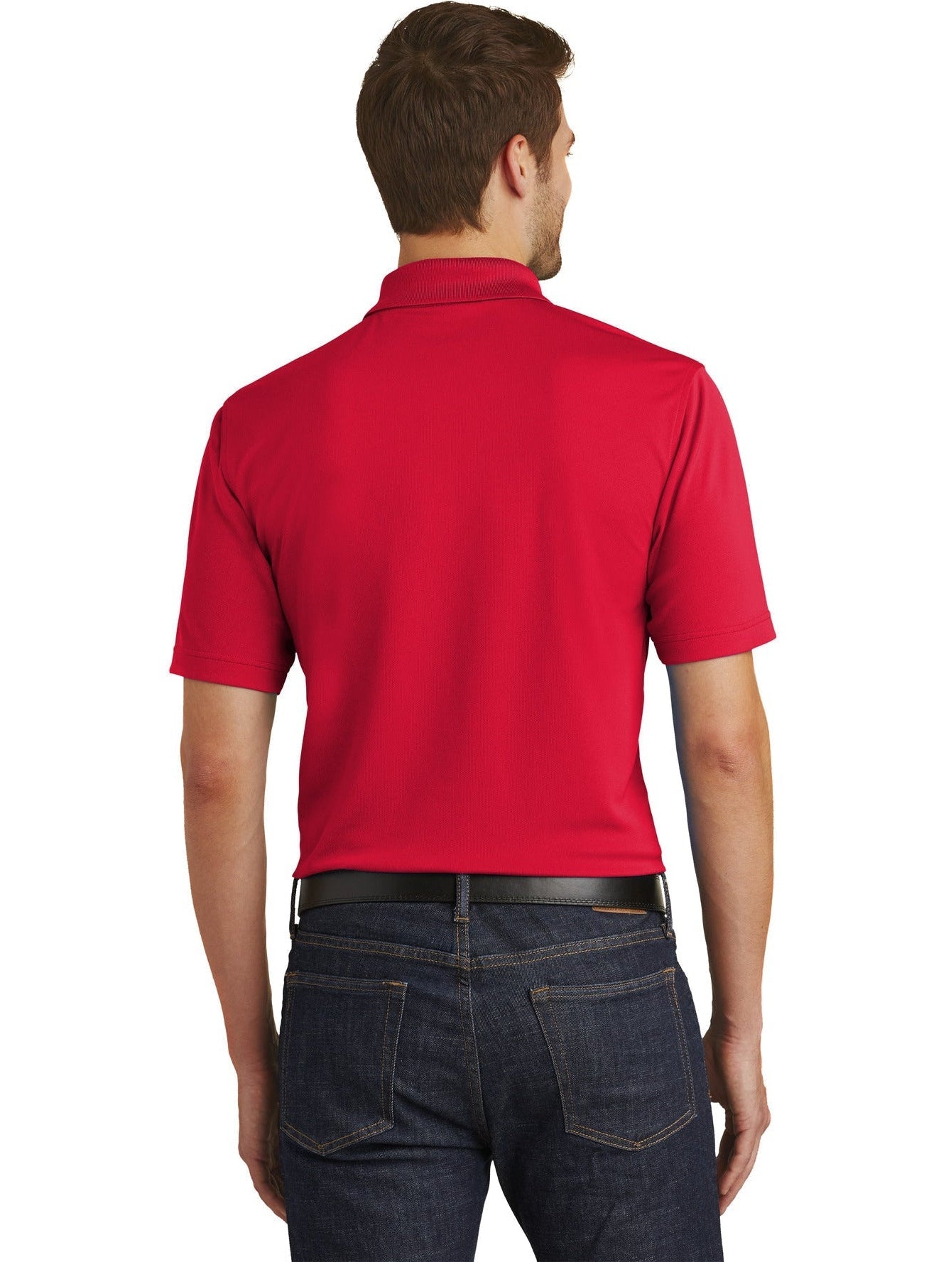 no-logo Port Authority Dry Zone UV Micro-Mesh Polo-Regular-Port Authority-Thread Logic