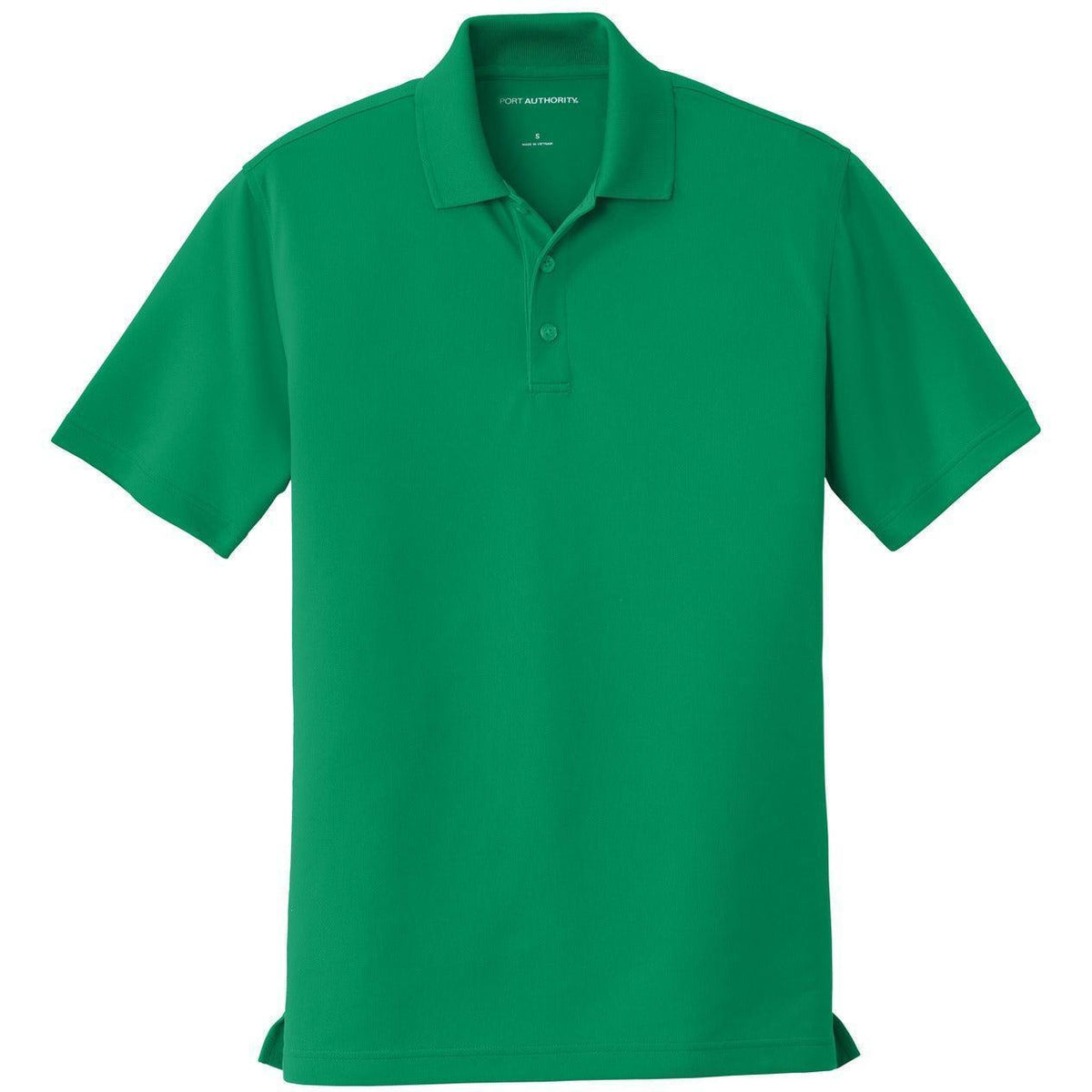 no-logo Port Authority Dry Zone UV Micro-Mesh Polo-Regular-Port Authority-Bright Kelly Green-S-Thread Logic