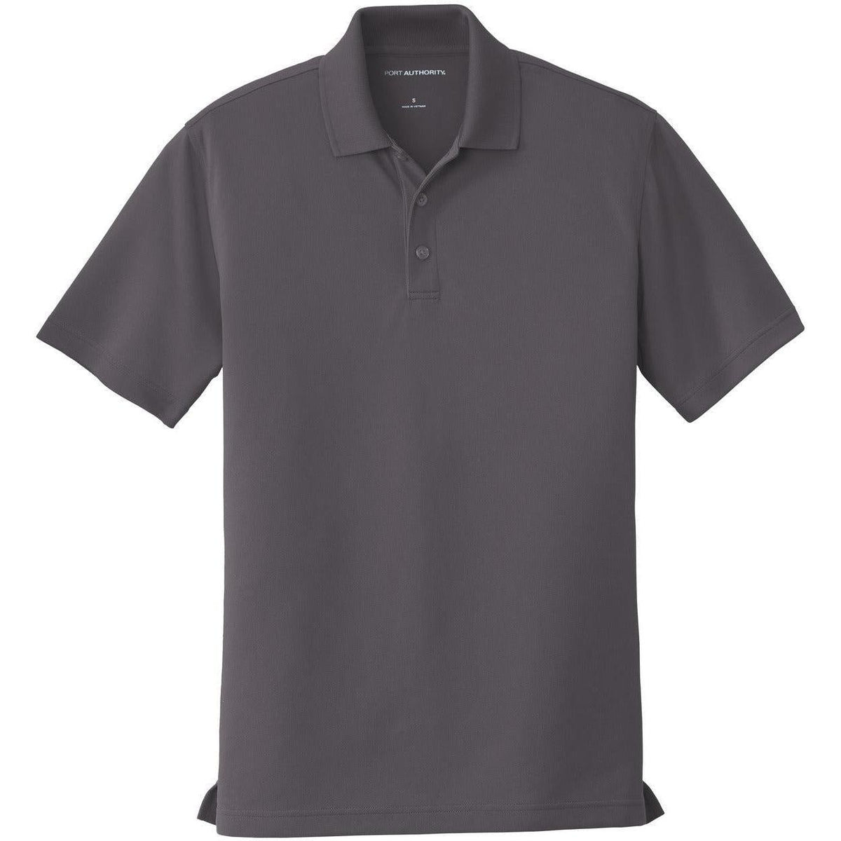 no-logo Port Authority Dry Zone UV Micro-Mesh Polo-Regular-Port Authority-Graphite-S-Thread Logic