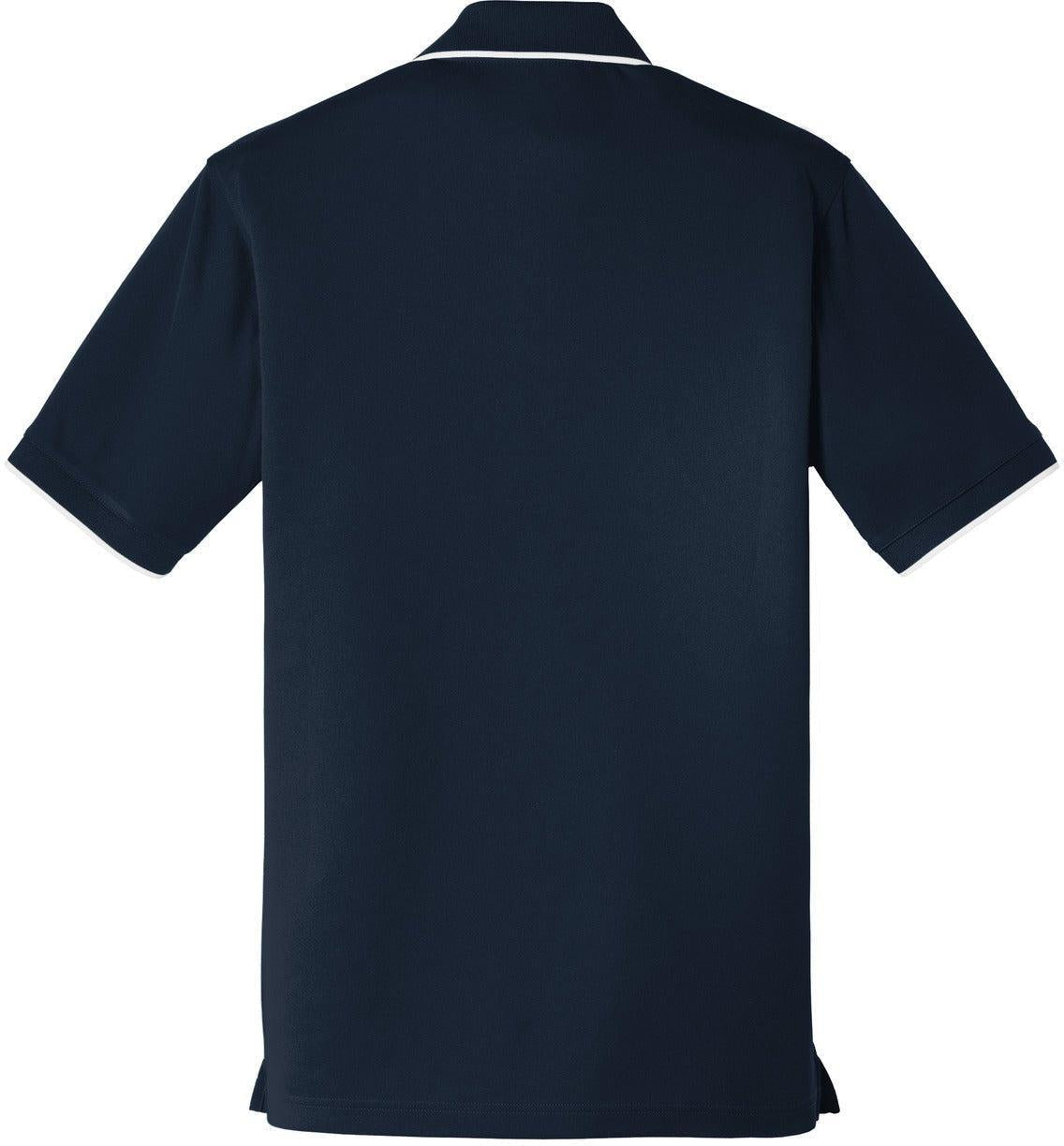 no-logo Port Authority Dry Zone UV Micro-Mesh Tipped Polo-Regular-Port Authority-Thread Logic