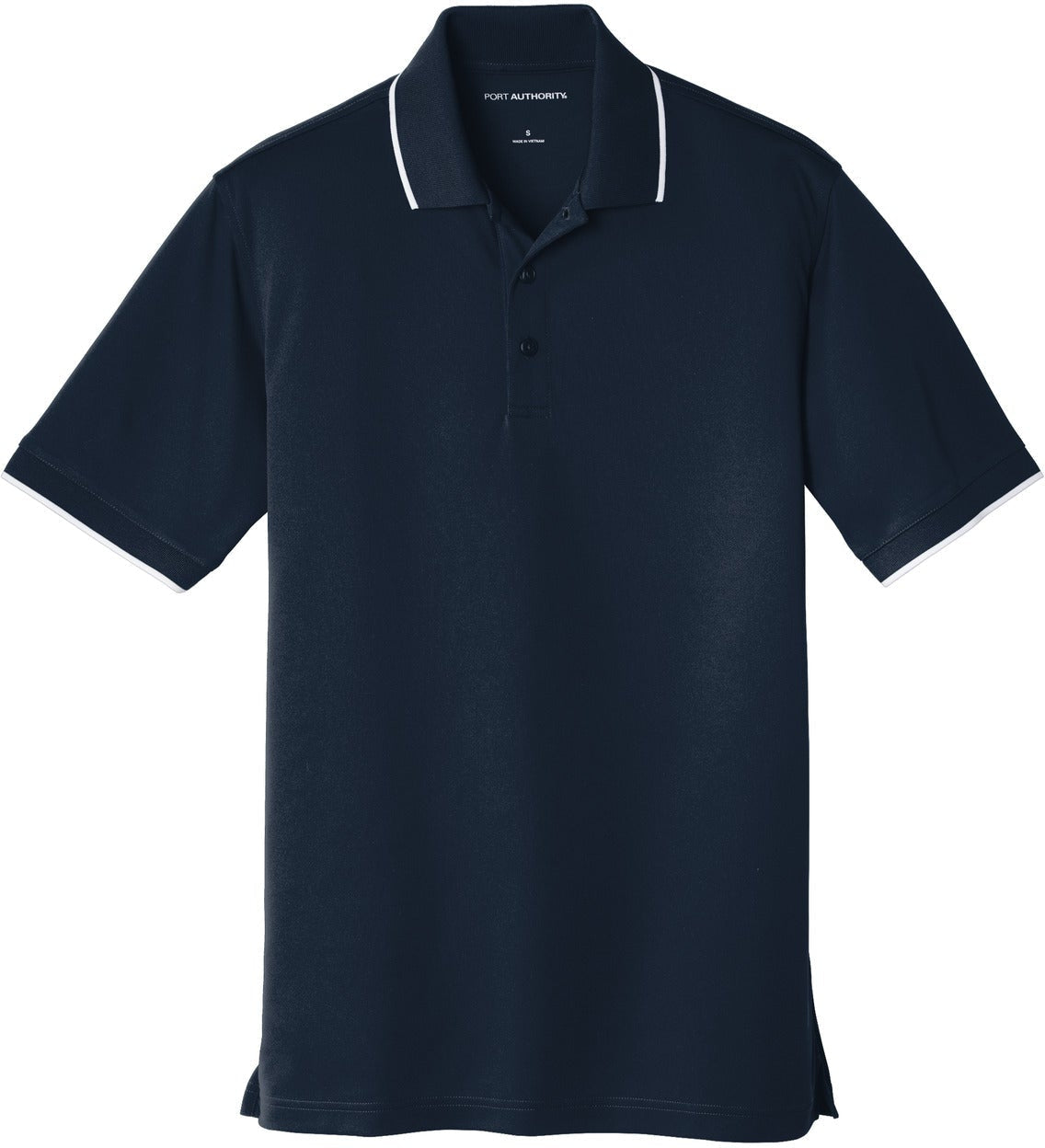 Port Authority Dry Zone UV Micro-Mesh Tipped Polo