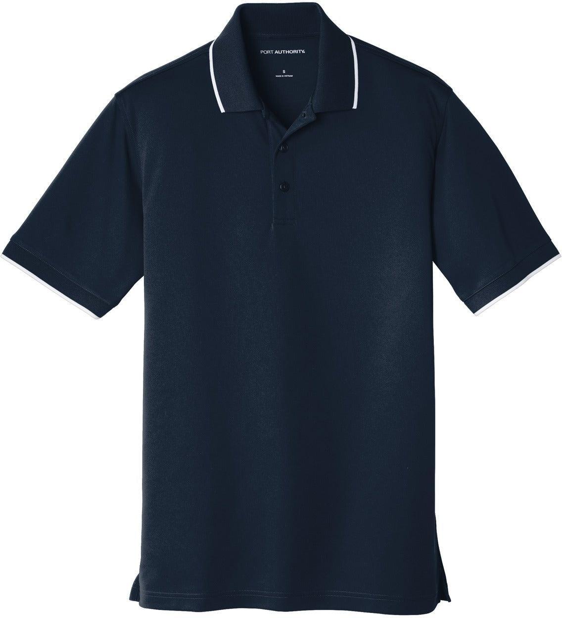 Port Authority Dry Zone UV Micro-Mesh Tipped Polo