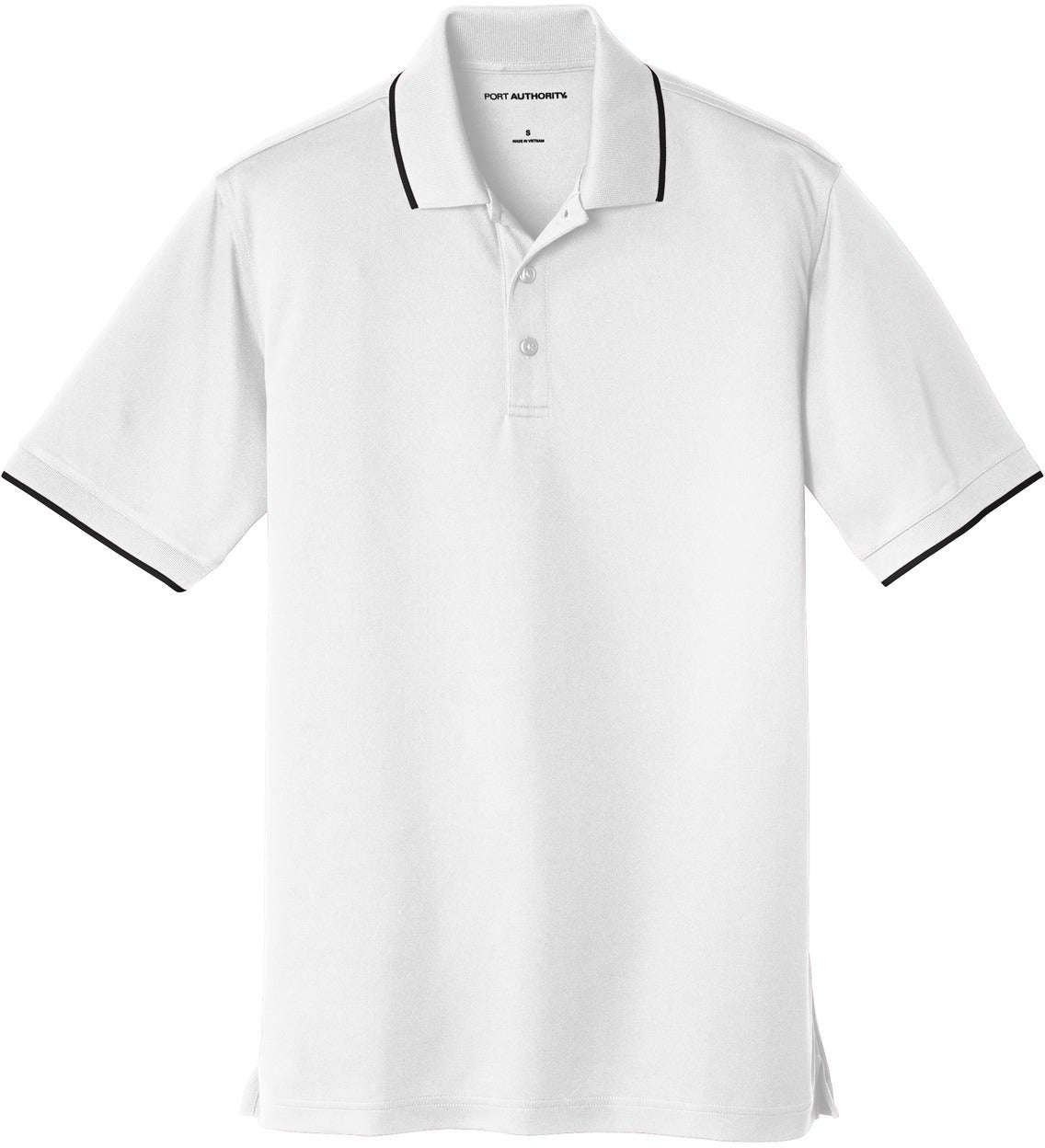 Port Authority Dry Zone UV Micro-Mesh Tipped Polo