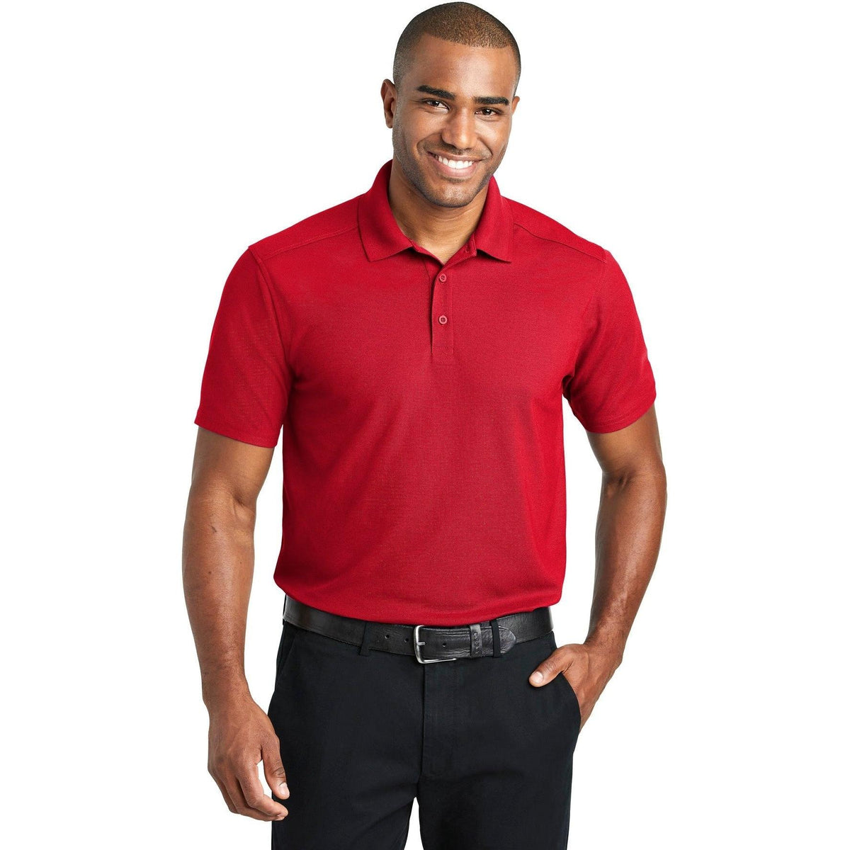 no-logo Port Authority EZPerformance Pique Polo-Regular-Port Authority-Thread Logic
