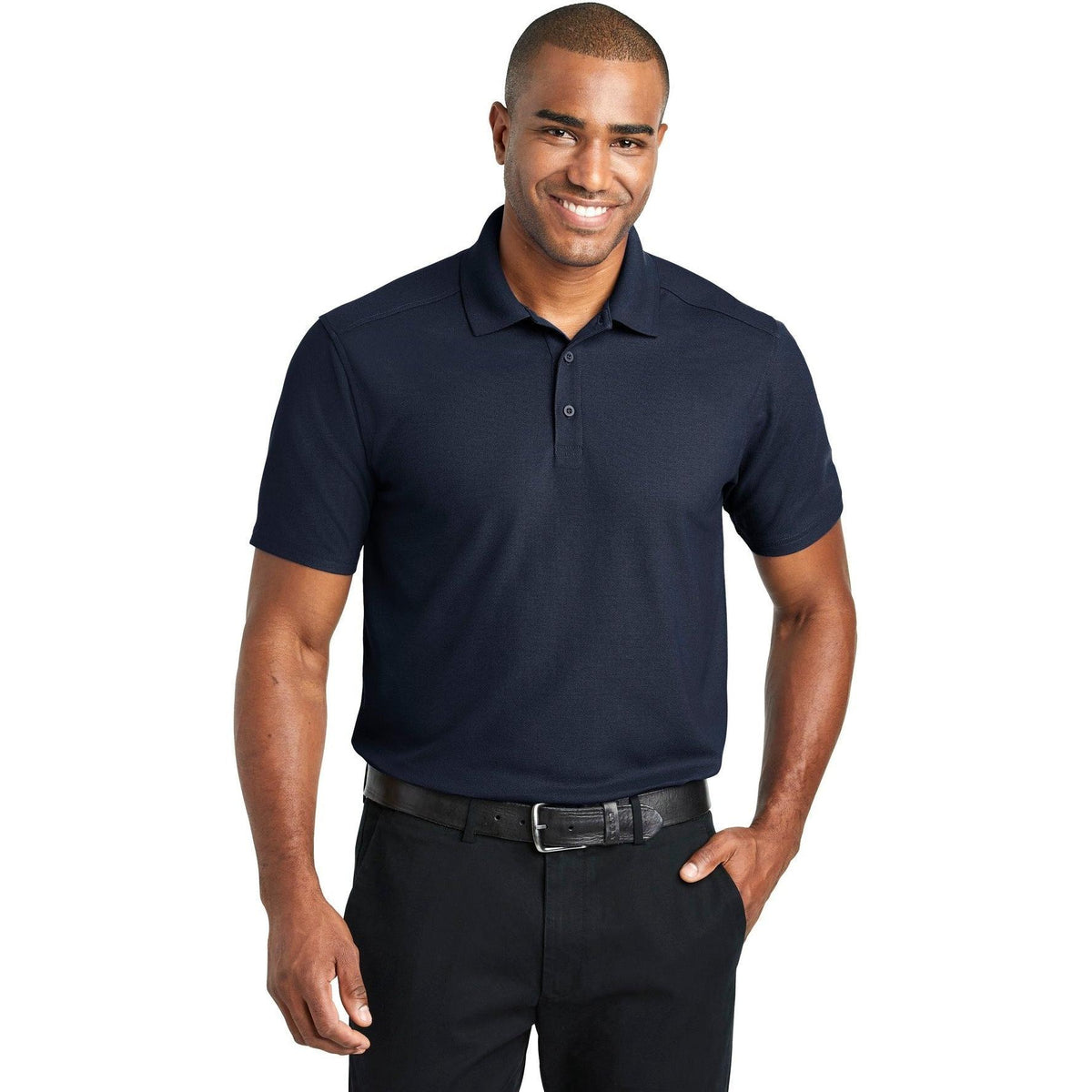 no-logo Port Authority EZPerformance Pique Polo-Regular-Port Authority-Thread Logic