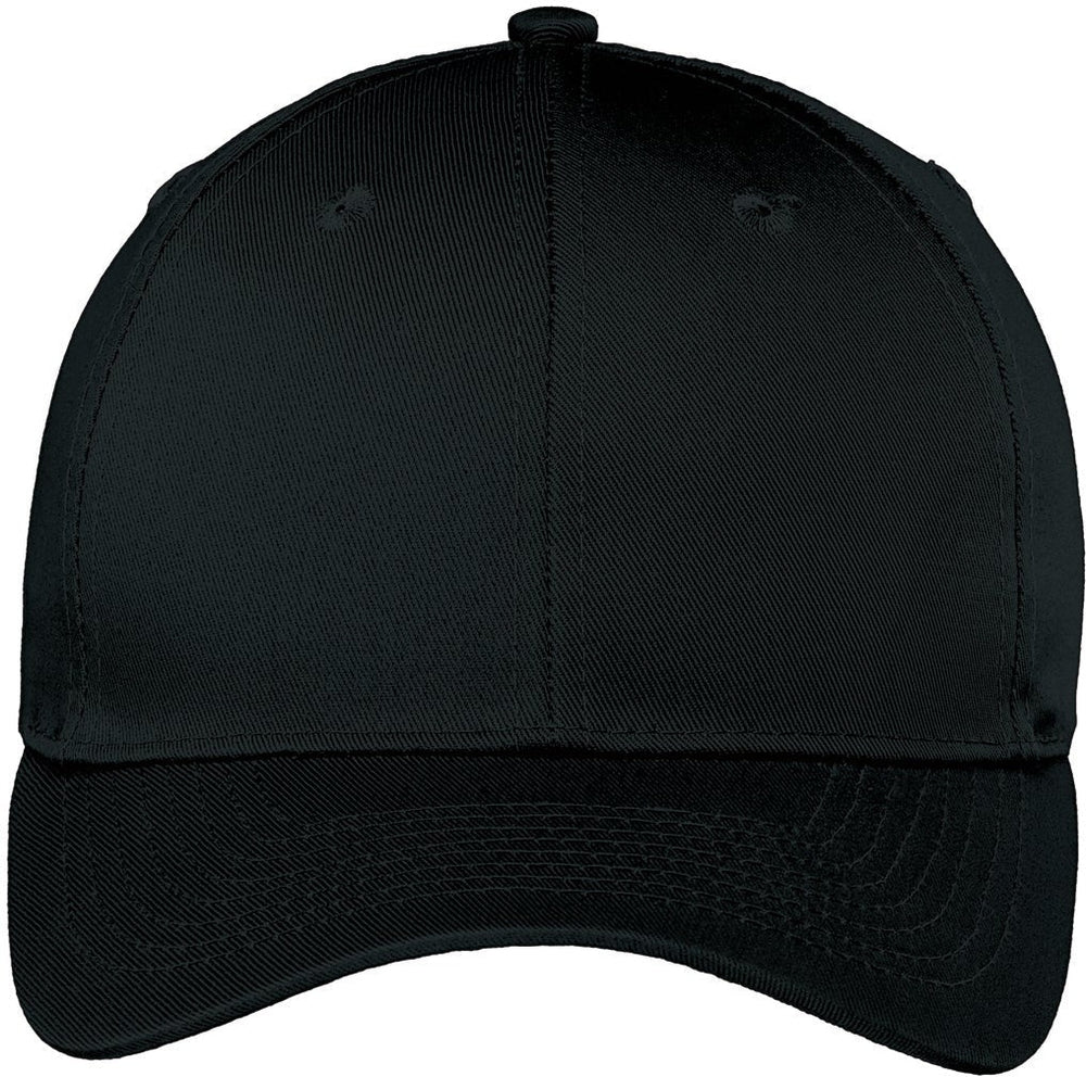 Port Authority Easy Care Cap-Regular-Port Authority-Black-OSFA-Thread Logic