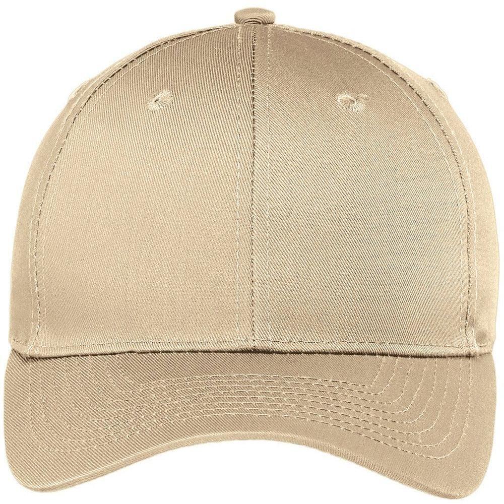 no-logo Port Authority Easy Care Cap-Regular-Port Authority-Stone-OSFA-Thread Logic