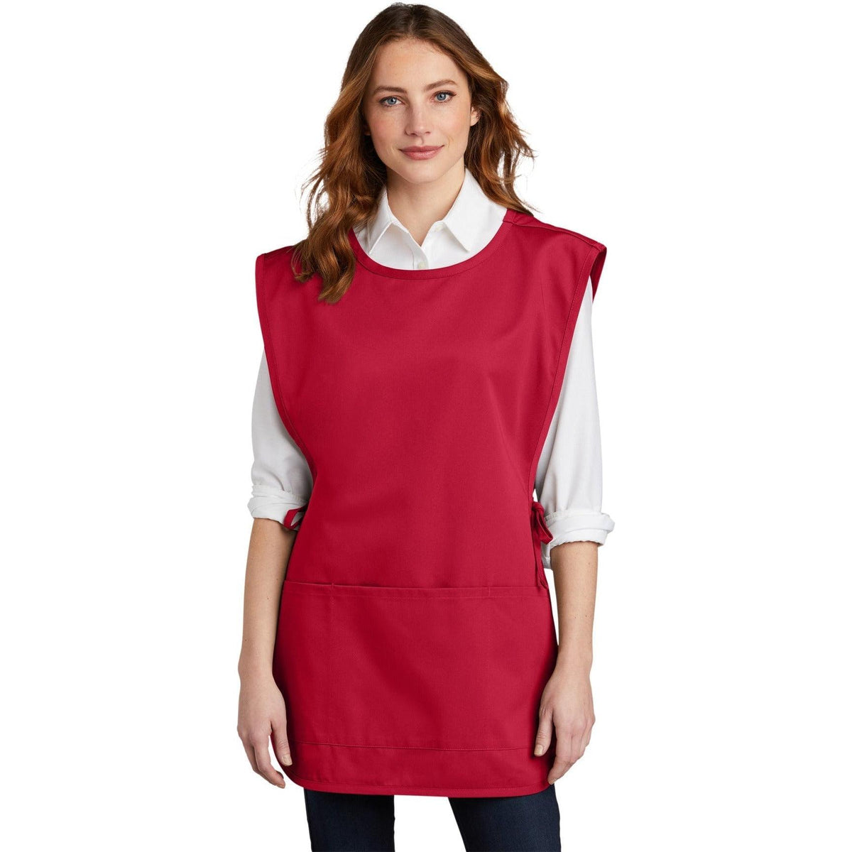 no-logo Port Authority Easy Care Cobbler Apron With Stain Release-Regular-Port Authority-Thread Logic