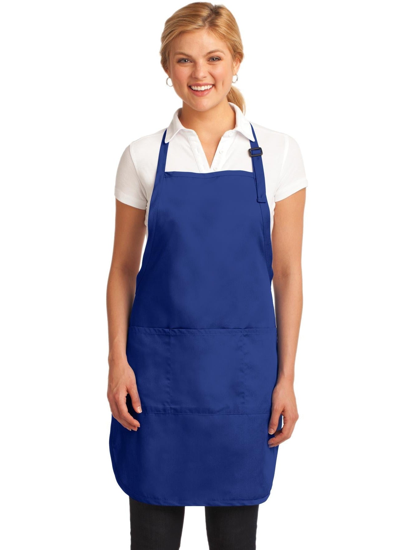 no-logo Port Authority Easy Care Full-Length Apron With Stain Release-Regular-Port Authority-Thread Logic