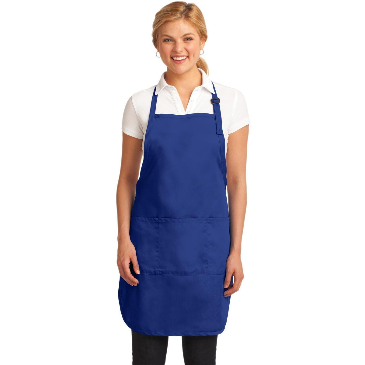 no-logo Port Authority Easy Care Full-Length Apron With Stain Release-Regular-Port Authority-Thread Logic