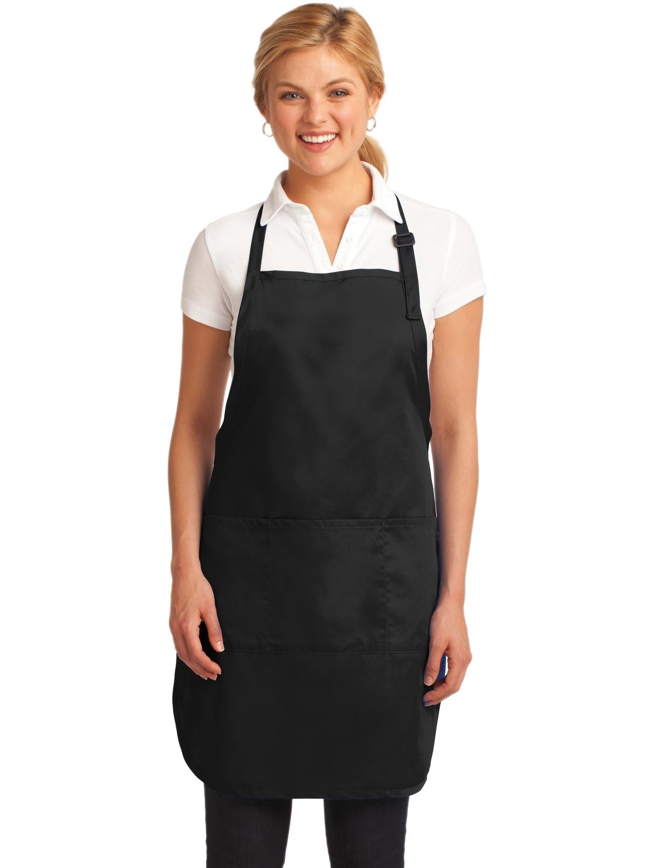 no-logo Port Authority Easy Care Full-Length Apron With Stain Release-Regular-Port Authority-Thread Logic