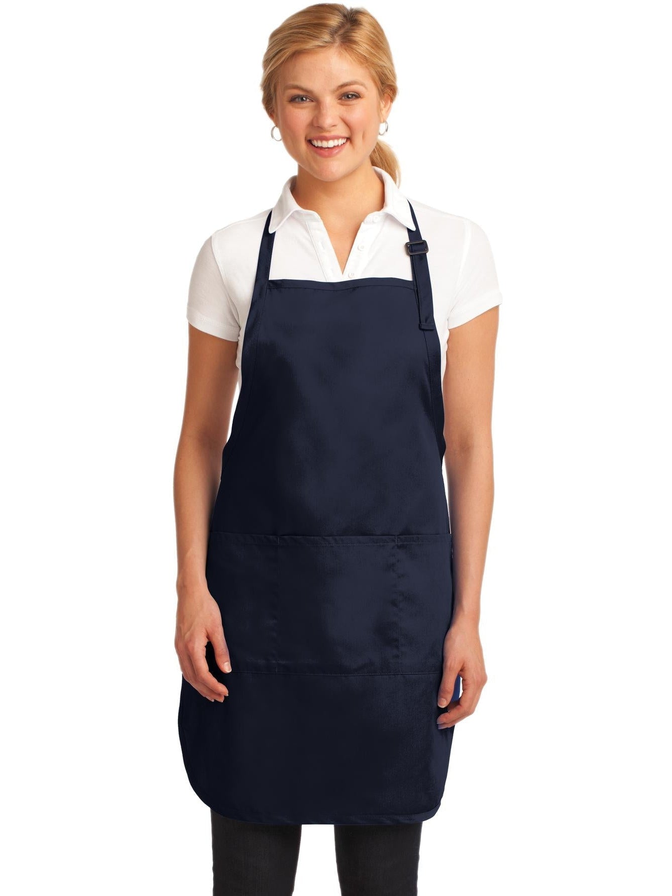 no-logo Port Authority Easy Care Full-Length Apron With Stain Release-Regular-Port Authority-Thread Logic