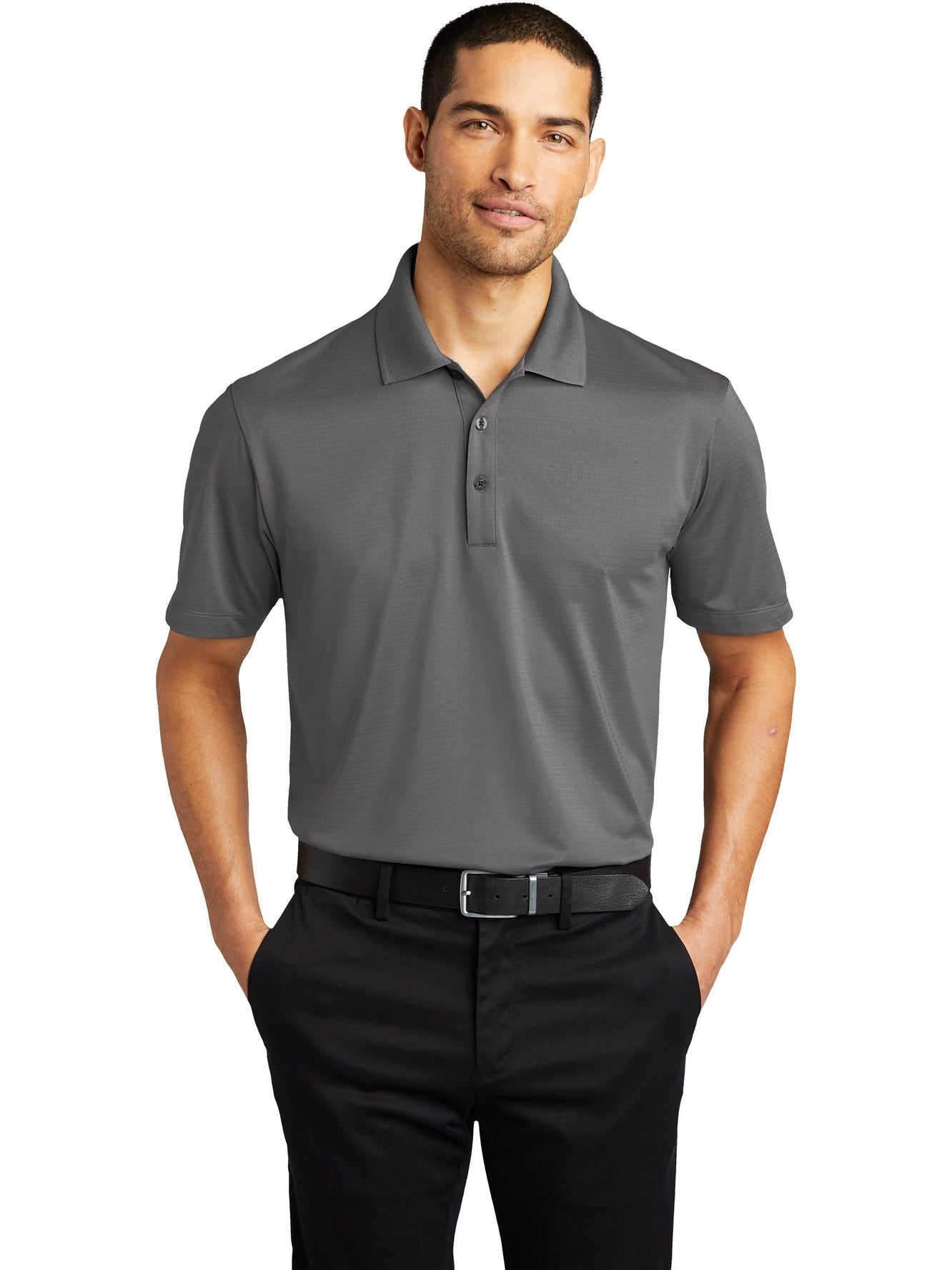 no-logo Port Authority Eclipse Stretch Polo-Regular-Port Authority-Thread Logic