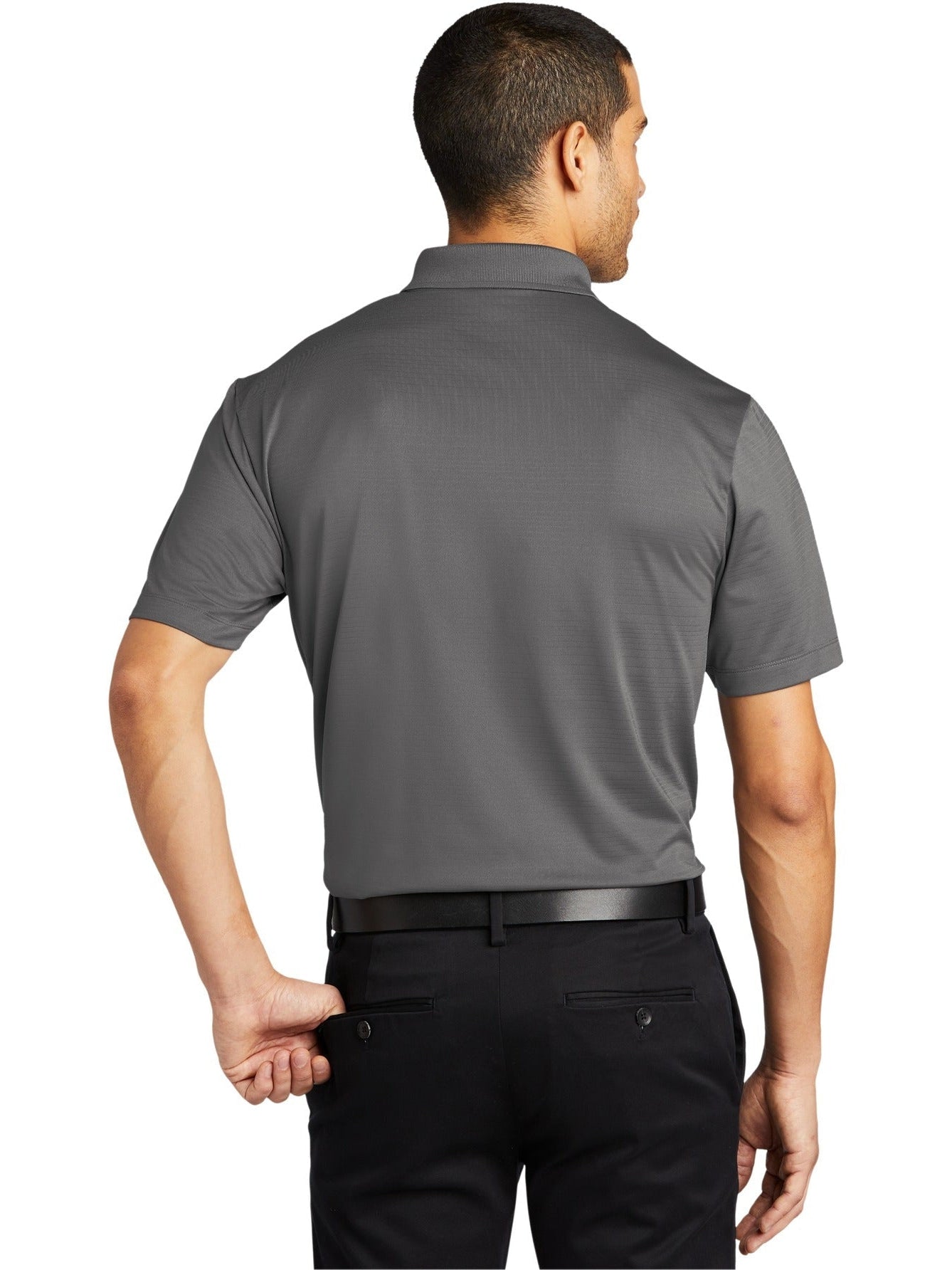 no-logo Port Authority Eclipse Stretch Polo-Regular-Port Authority-Thread Logic