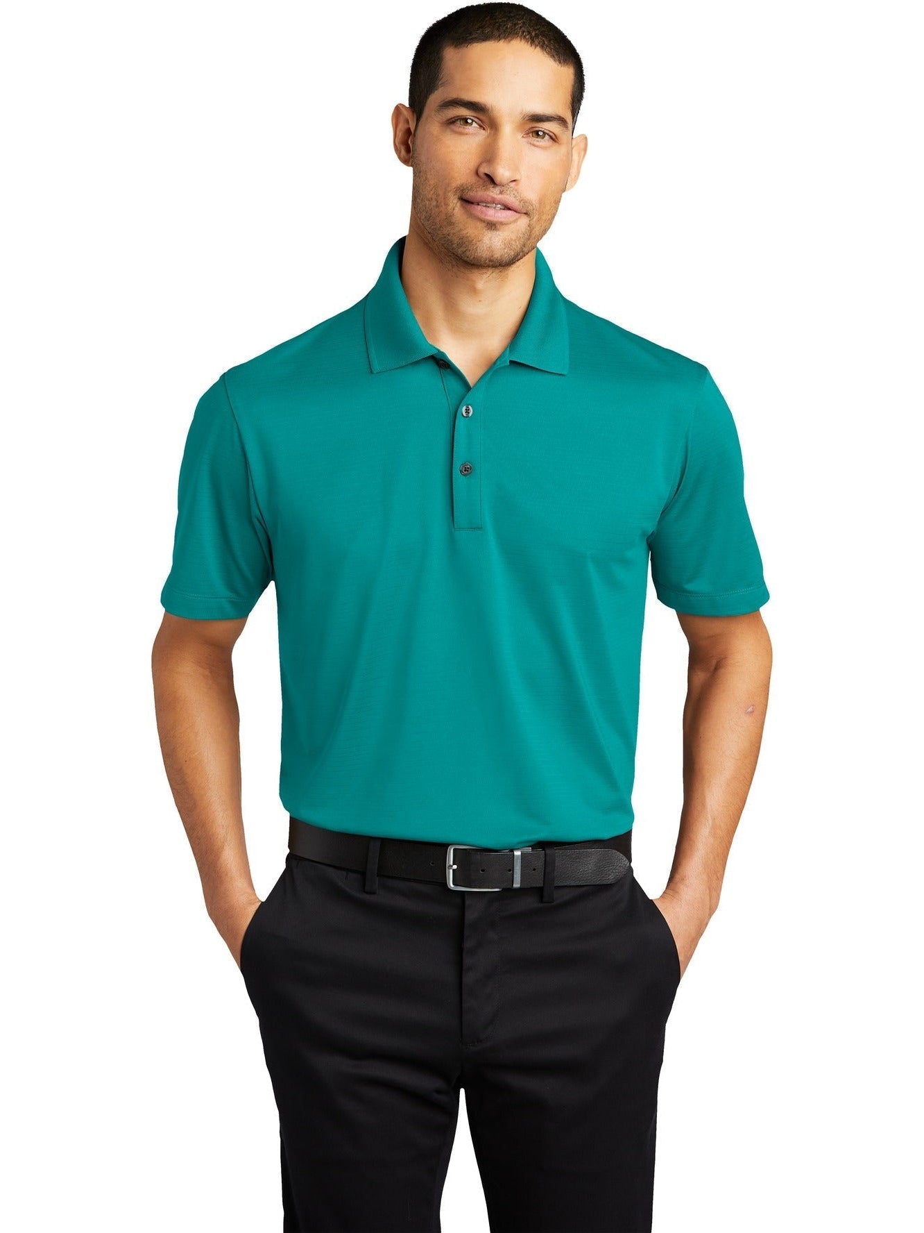 no-logo Port Authority Eclipse Stretch Polo-Regular-Port Authority-Thread Logic
