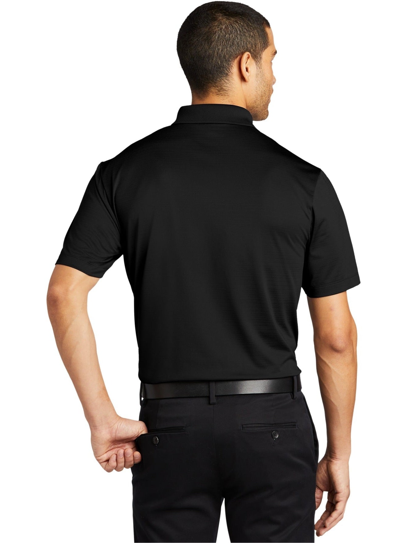 no-logo Port Authority Eclipse Stretch Polo-Regular-Port Authority-Thread Logic