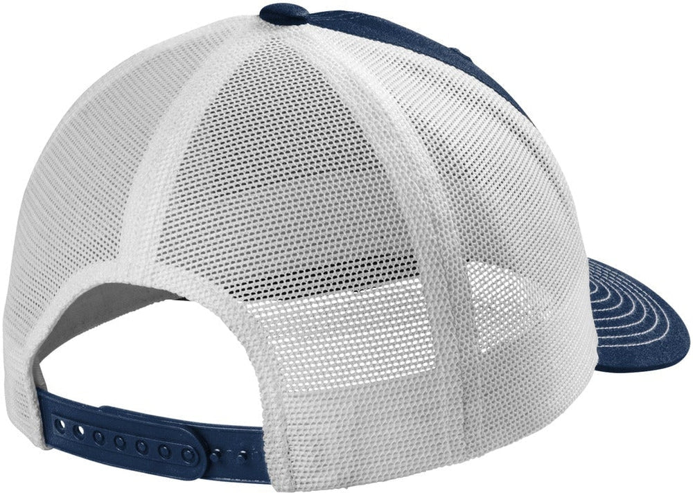 no-logo Port Authority Eco Snapback Trucker Cap-Regular-Port Authority-Thread Logic