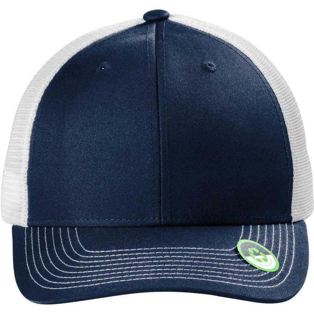 no-logo Port Authority Eco Snapback Trucker Cap