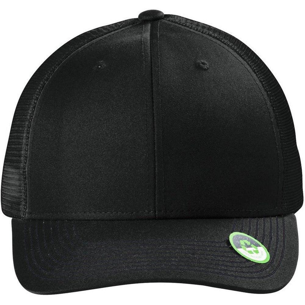 no-logo Port Authority Eco Snapback Trucker Cap