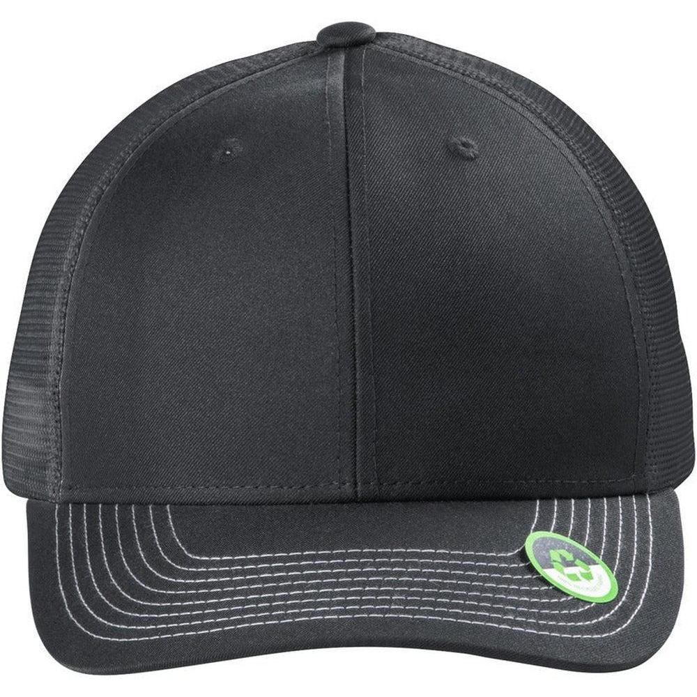 no-logo Port Authority Eco Snapback Trucker Cap