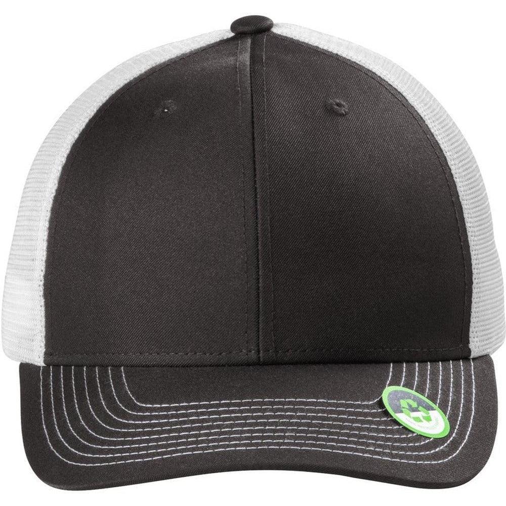 no-logo Port Authority Eco Snapback Trucker Cap
