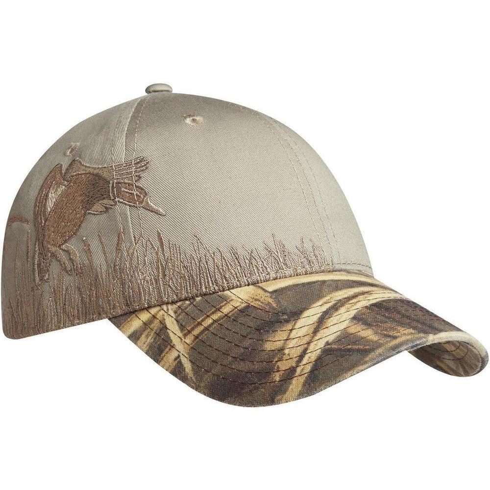 no-logo Port Authority Embroidered Camouflage Cap-Headwear-Port Authority-Thread Logic