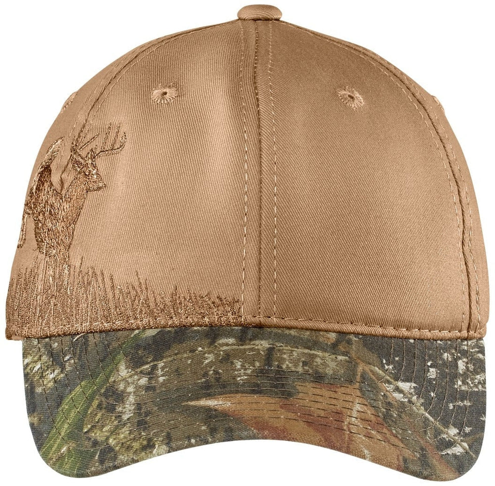 Port Authority Embroidered Camouflage Cap-Regular-Port Authority-Mossy Oak New Break-up/Tan/Deer-OSFA-Thread Logic