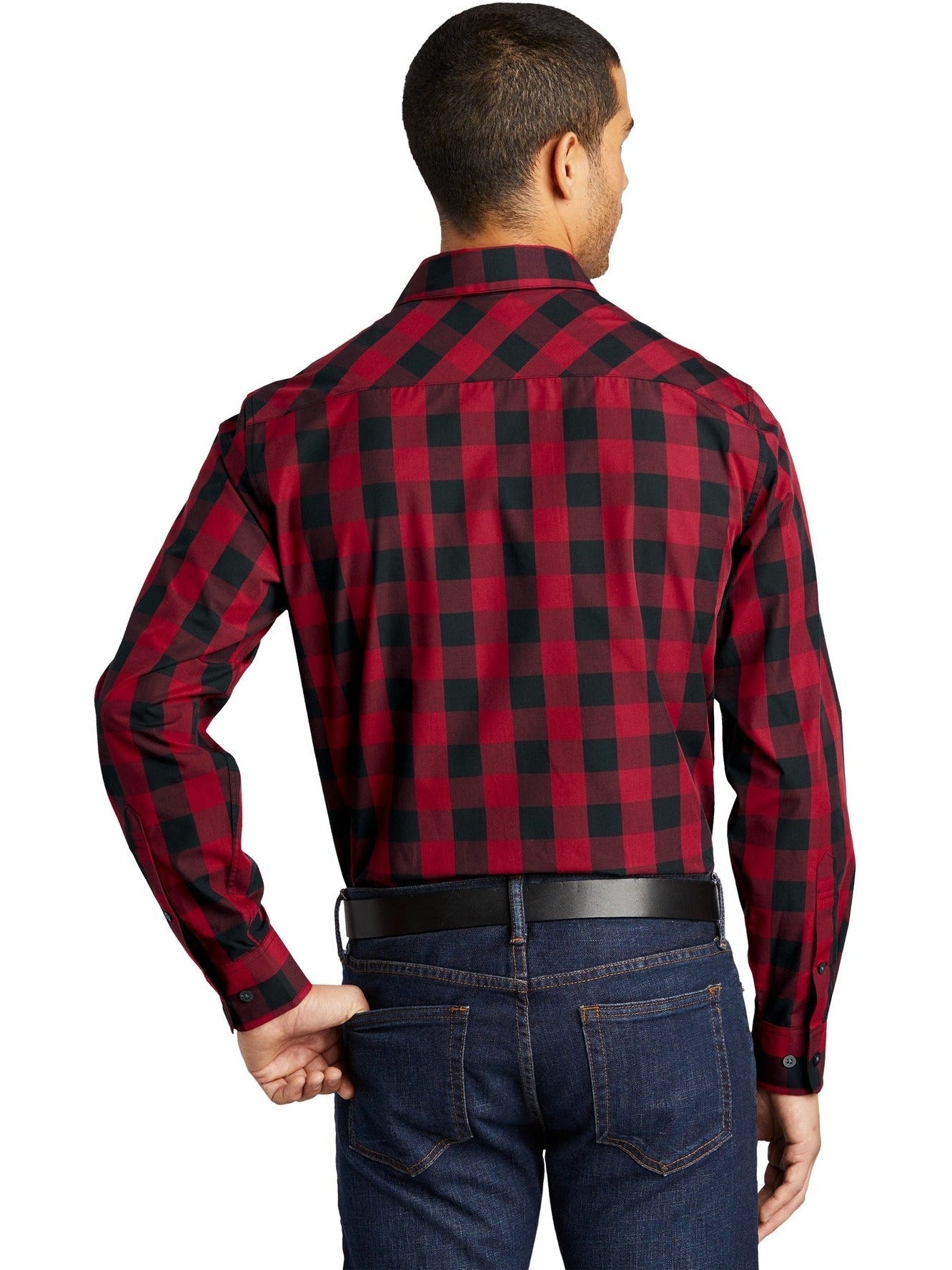 no-logo Port Authority Everyday Plaid Shirt-Active-Port Authority-Thread Logic