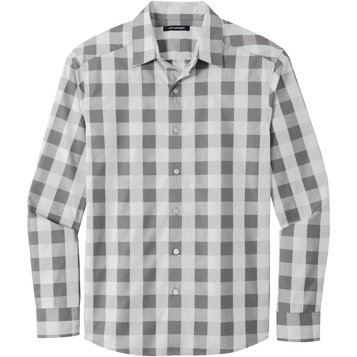 no-logo Port Authority Everyday Plaid Shirt